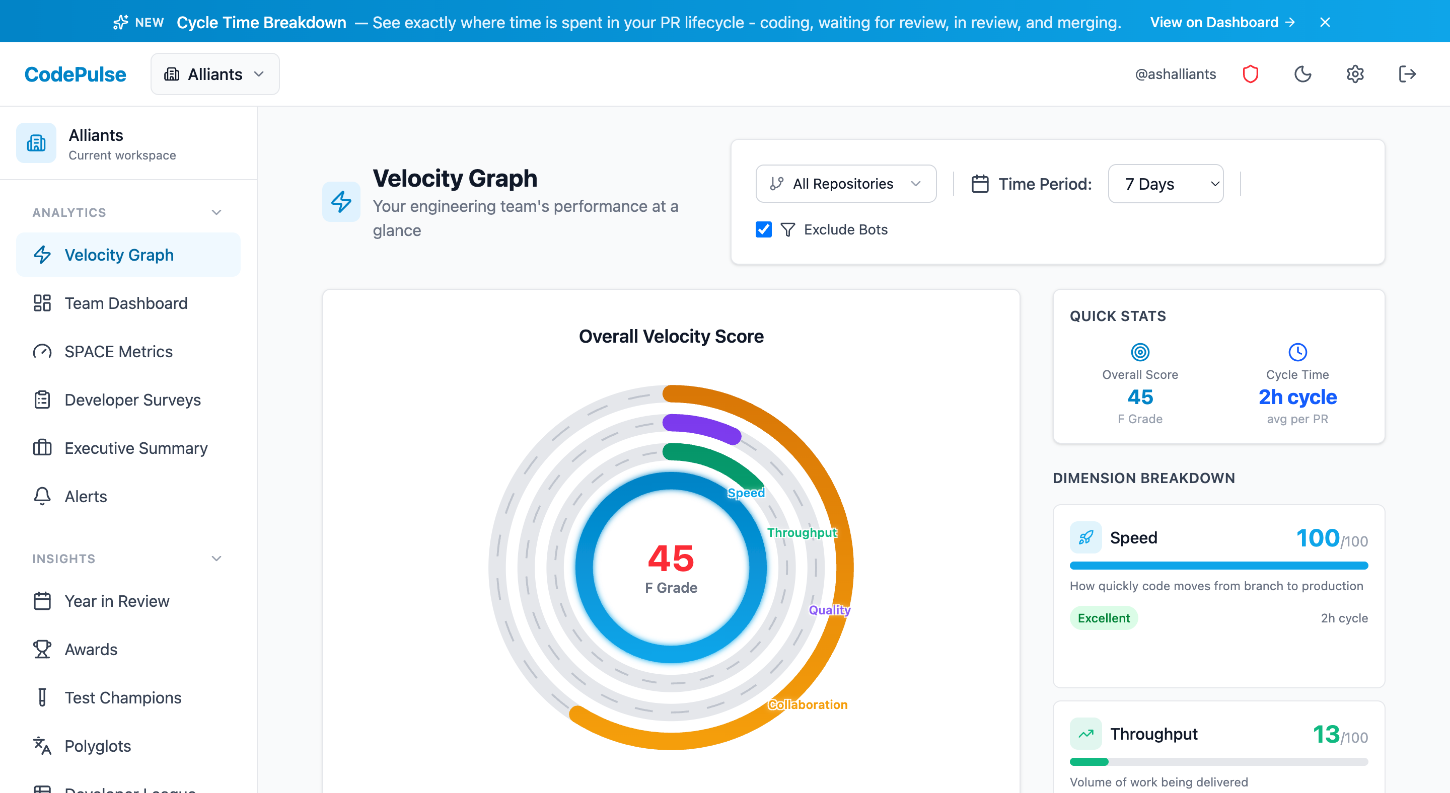 CodePulse screenshot