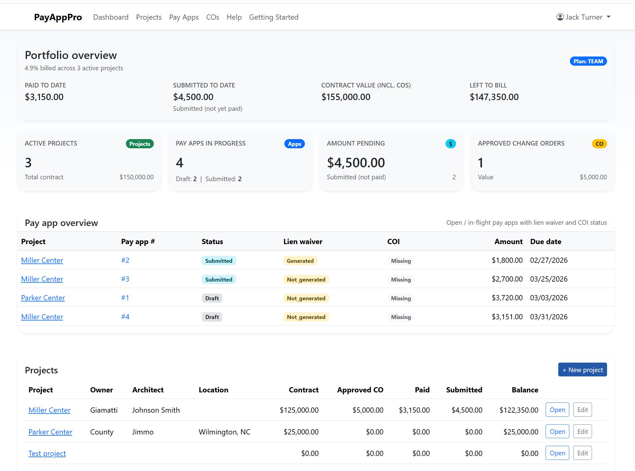 PayAppPro screenshot