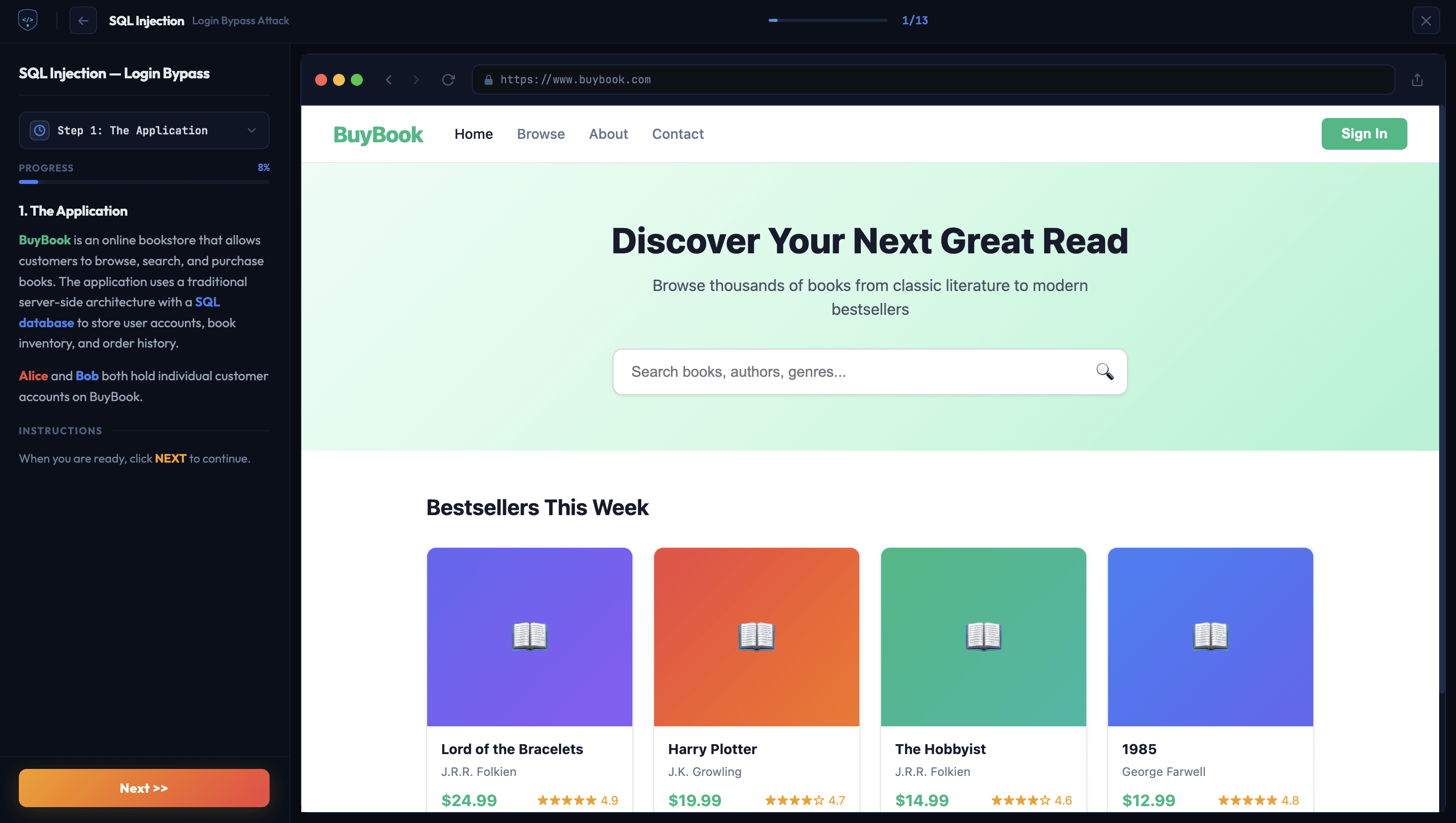 Secure Coding Hub screenshot
