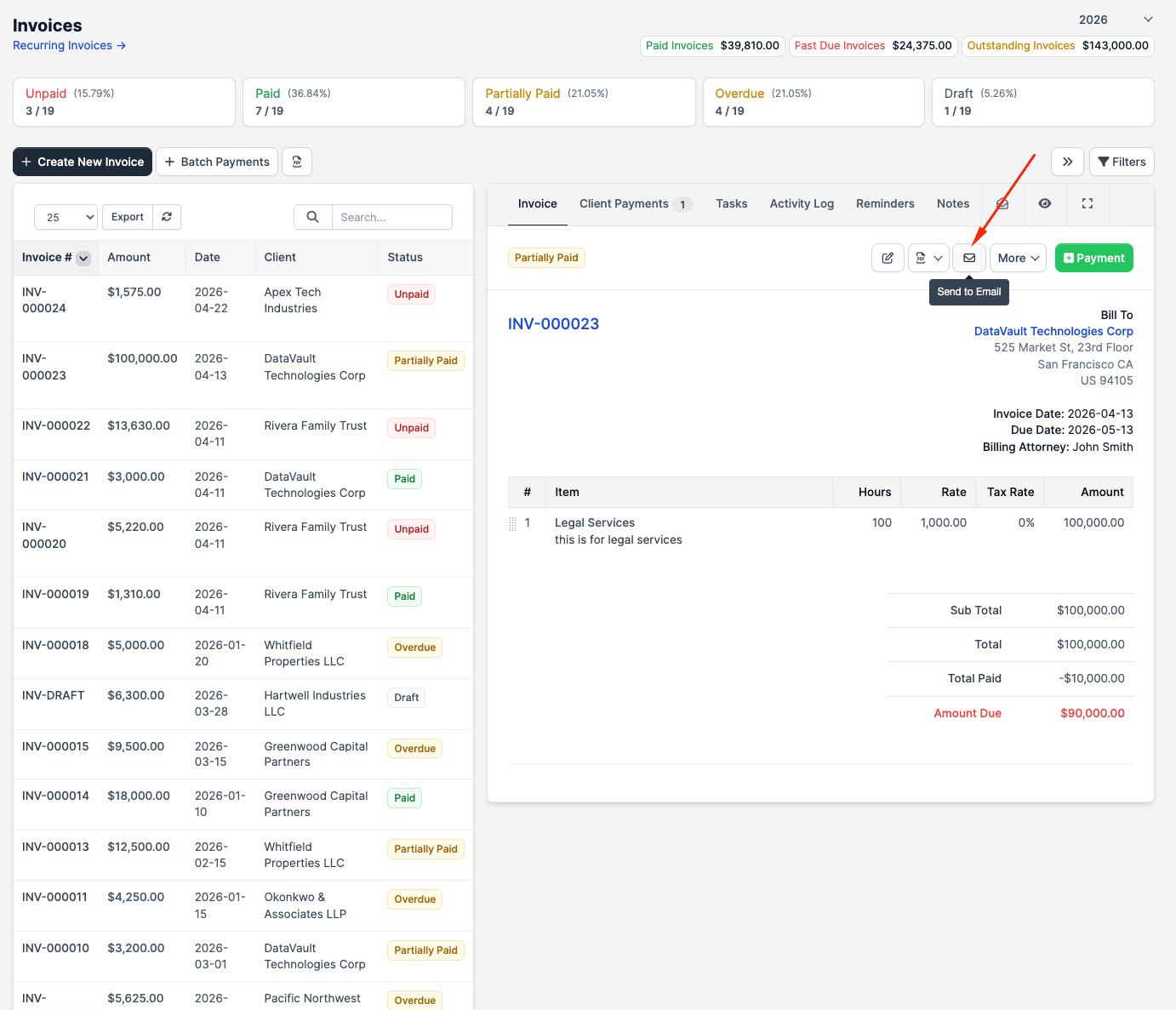 CaseFlow screenshot