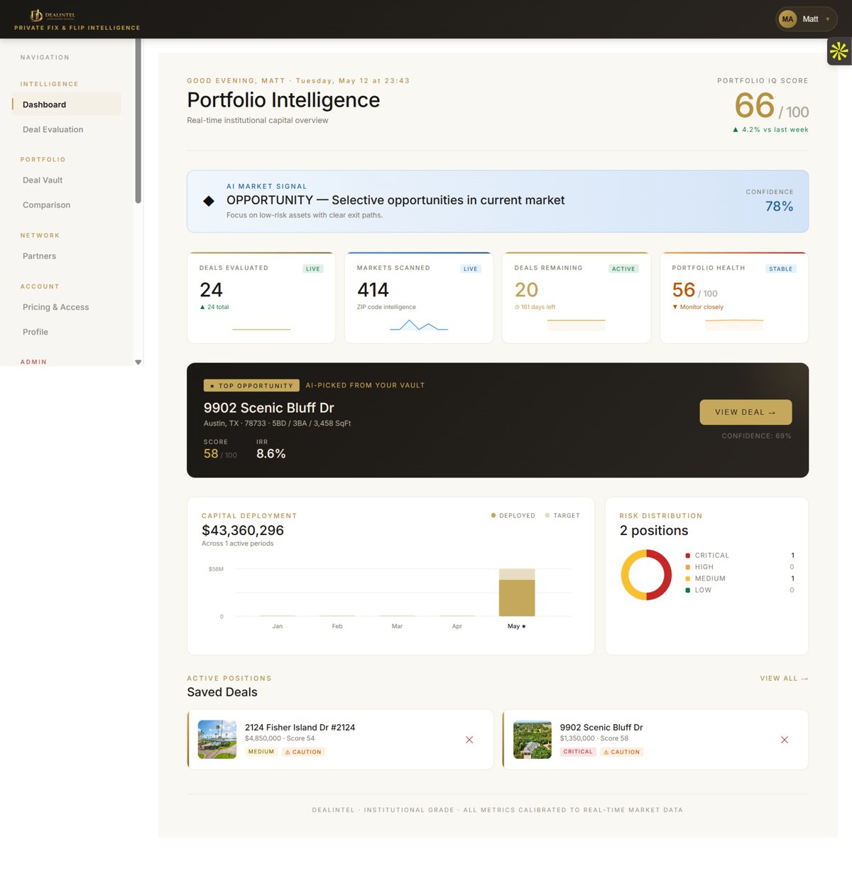DEALINTEL screenshot