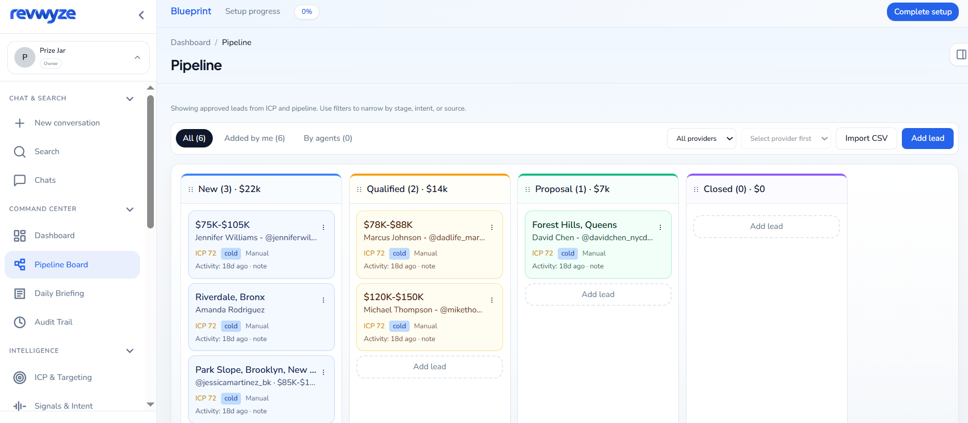Revwyze screenshot