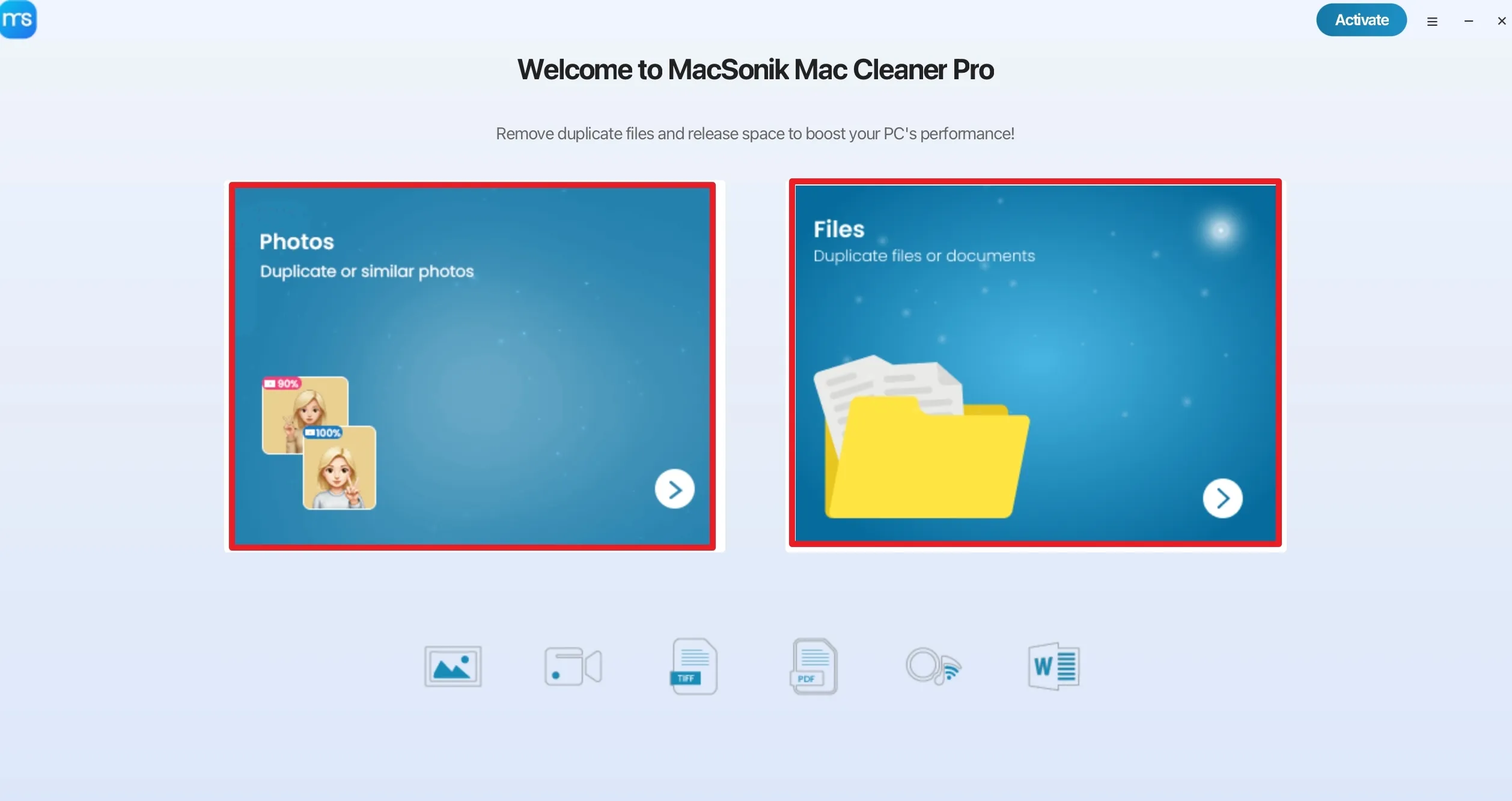 MacSonik Mac Cleaner Pro screenshot