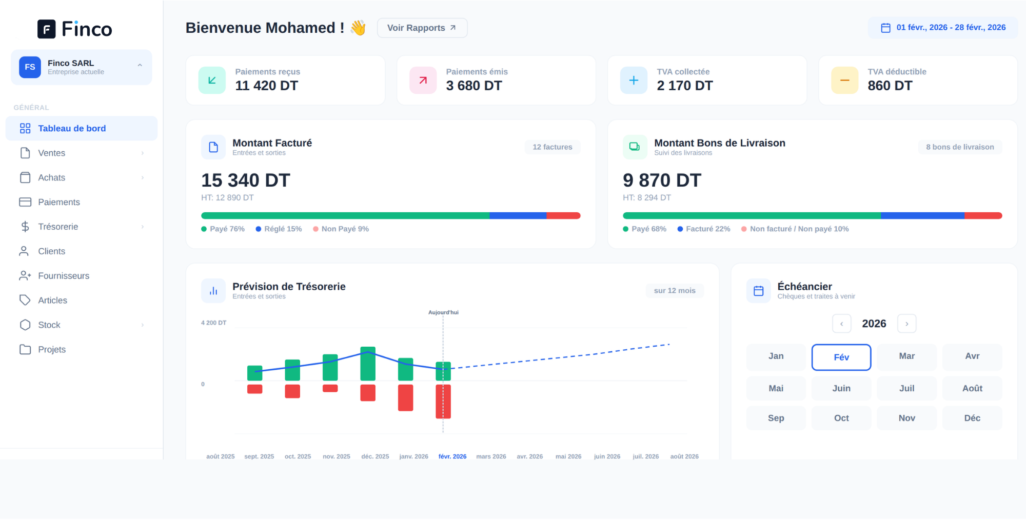 Finco screenshot