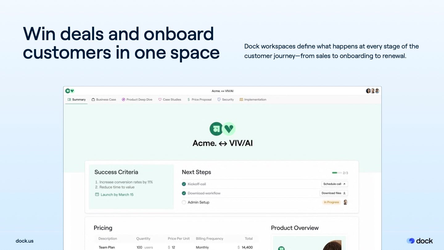 Dock screenshot