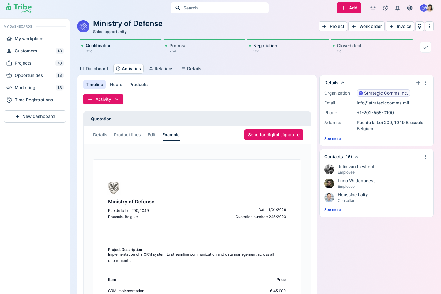 Tribe CRM Reseñas 2026: Detalles, Precios y Características | G2