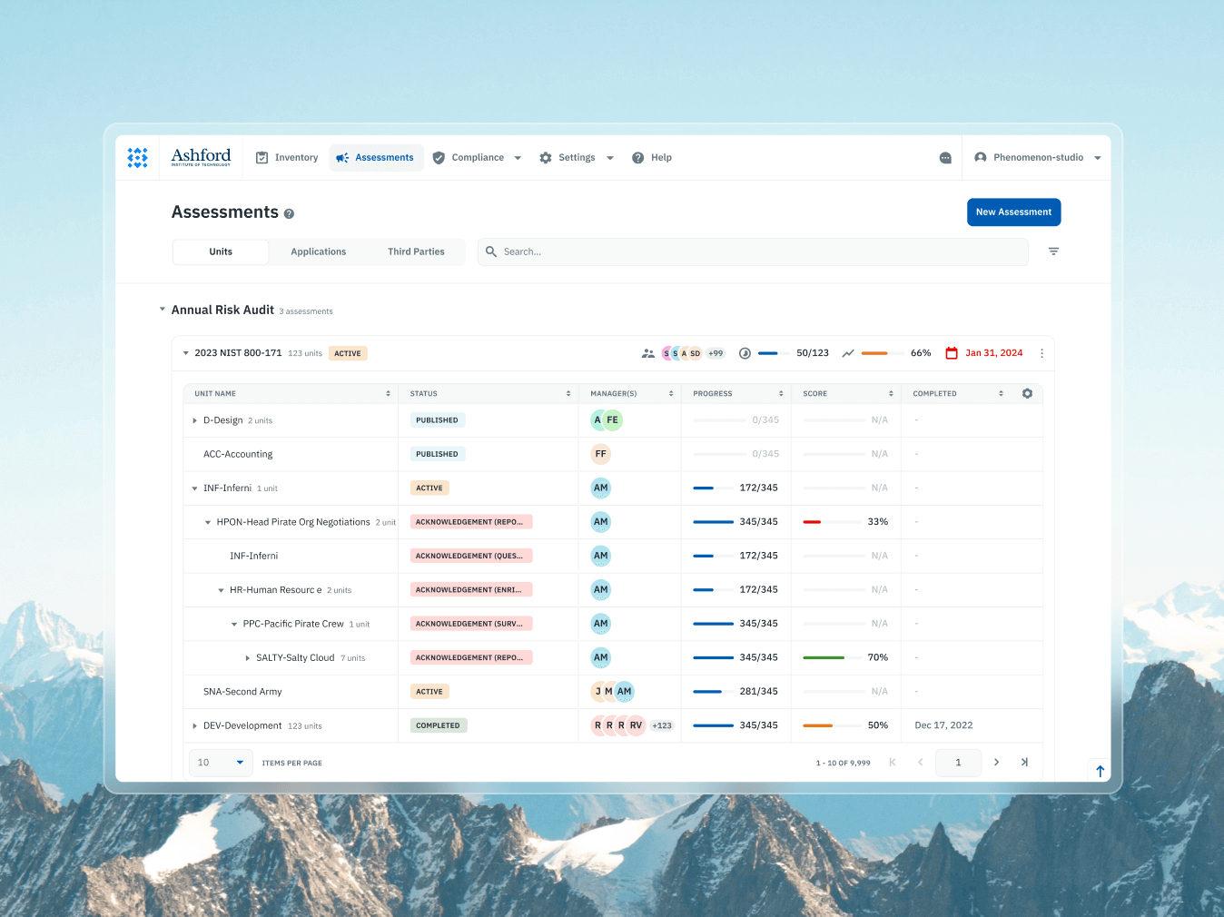 Phenomenon Studio screenshot