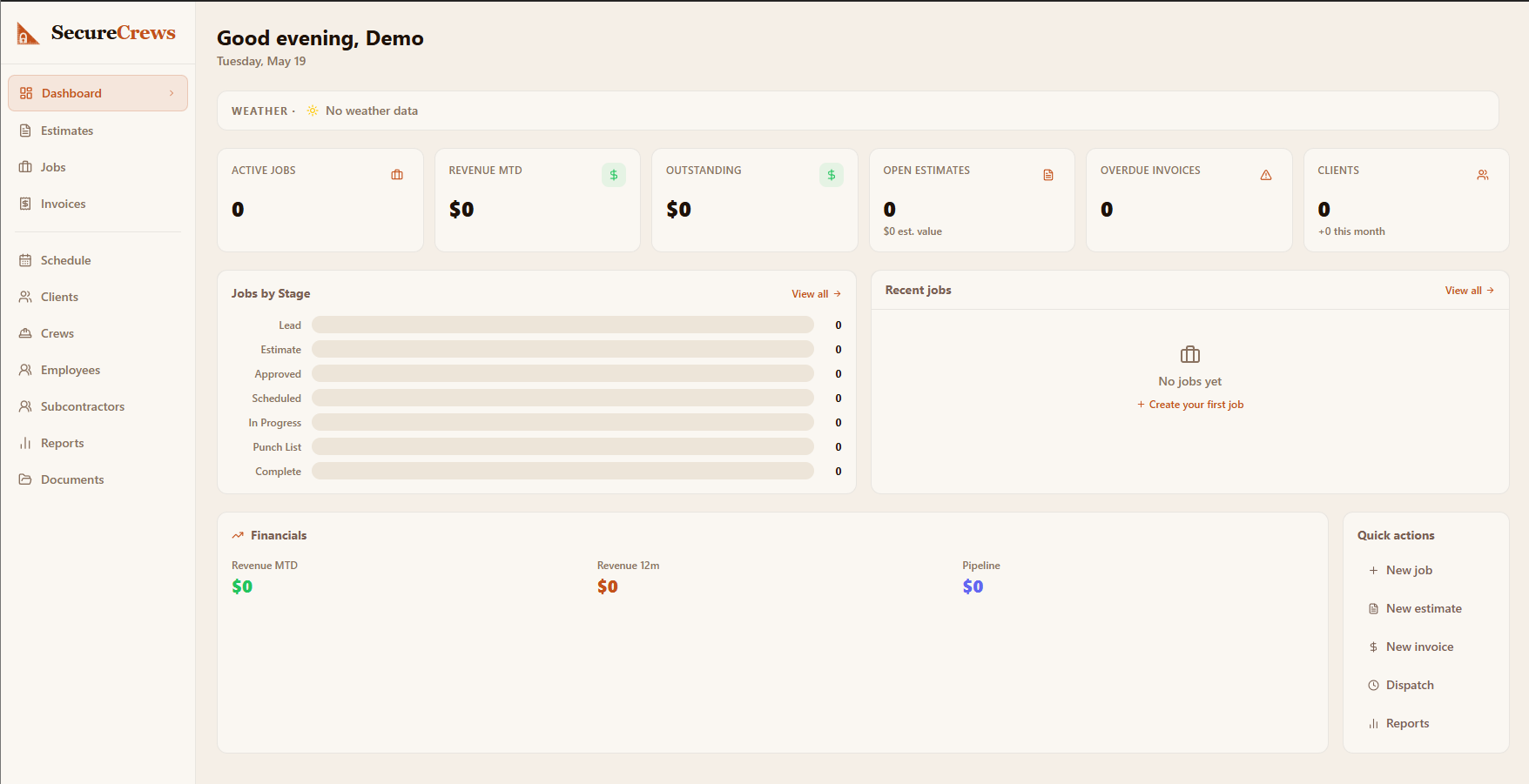 SecureCrews screenshot