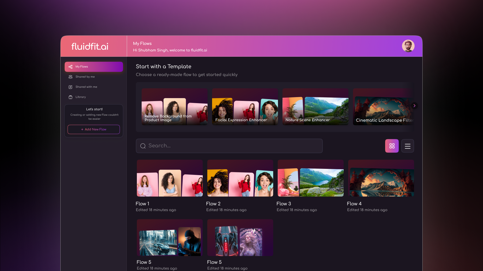 CREATE screenshot
