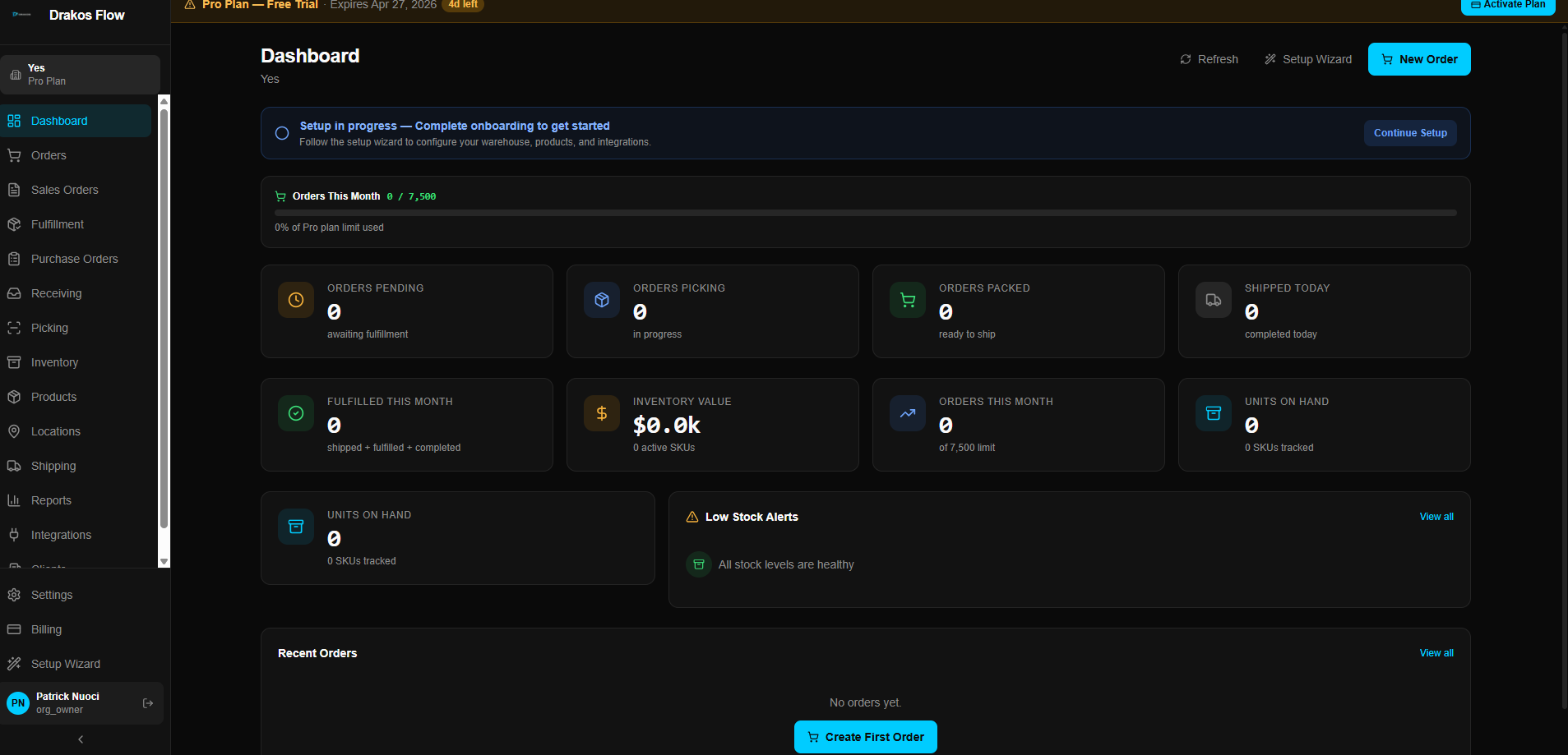 Drakos Flow screenshot