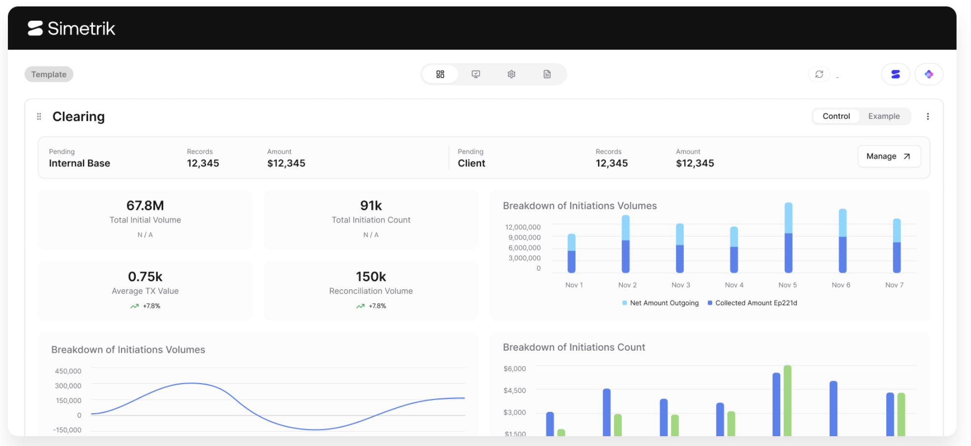 Simetrik screenshot