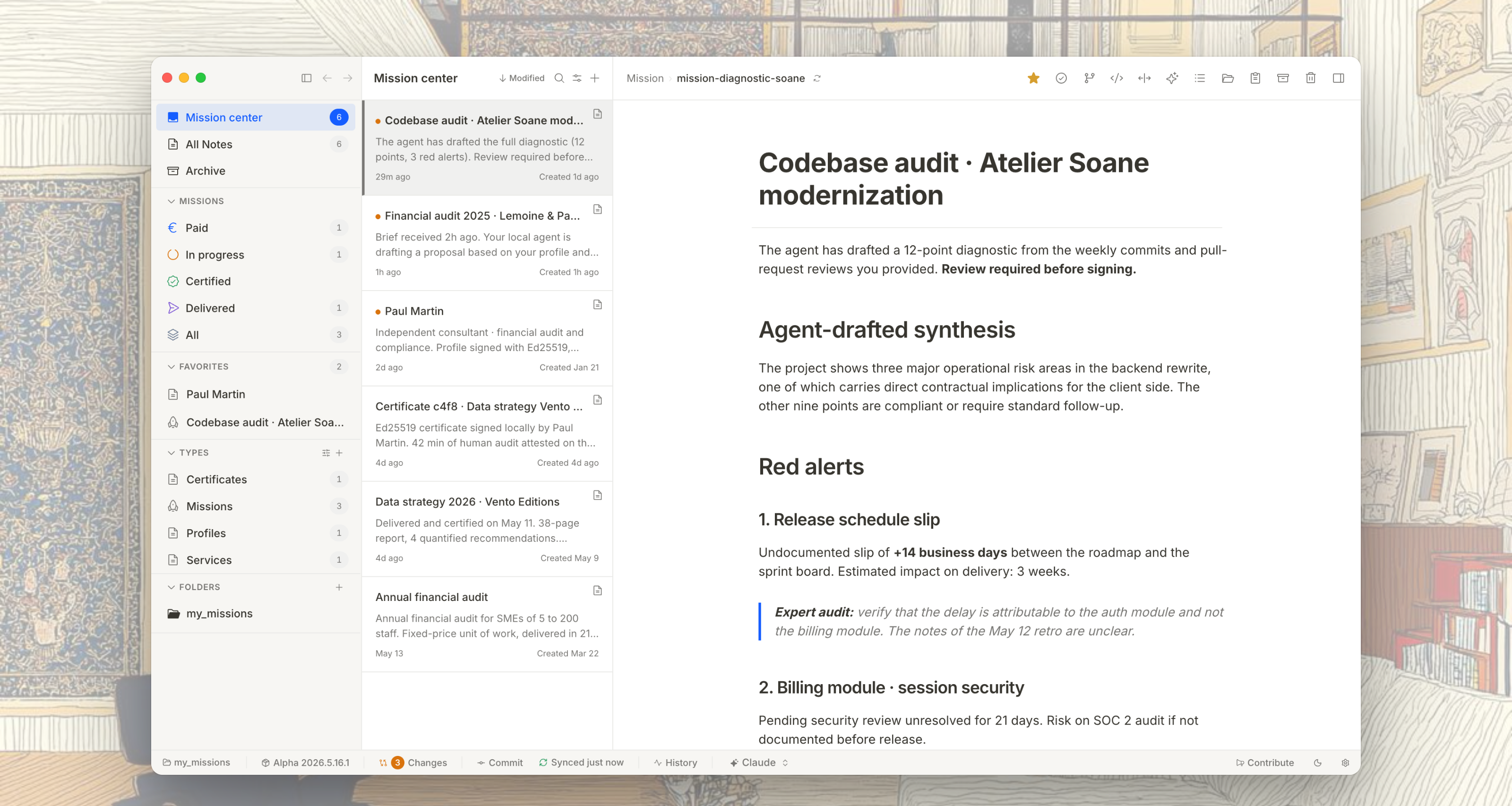 Temet screenshot