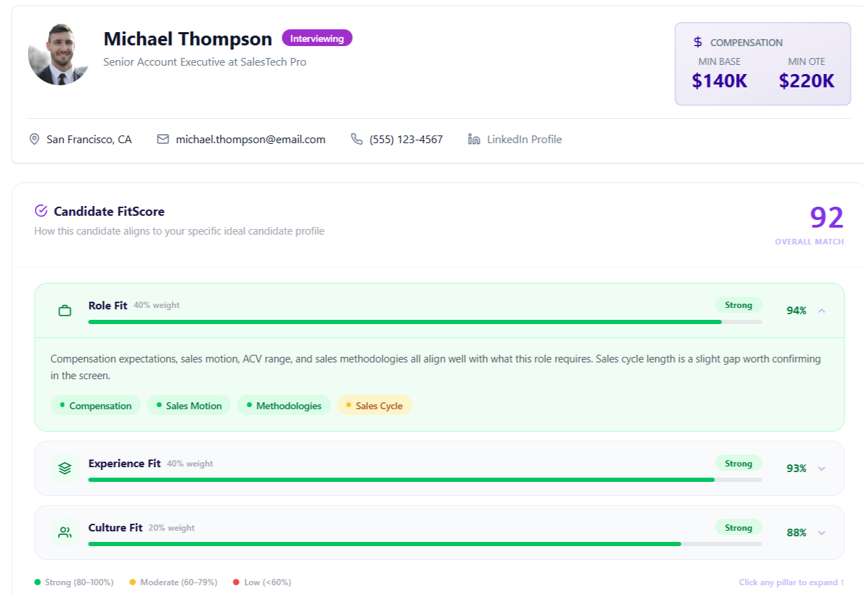 HireDNA screenshot