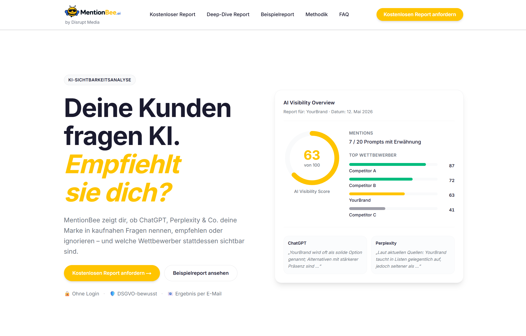 MentionBee screenshot