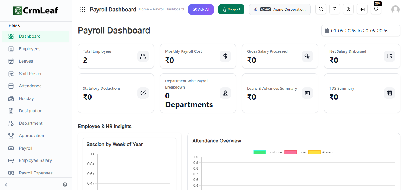 INDPayroll screenshot