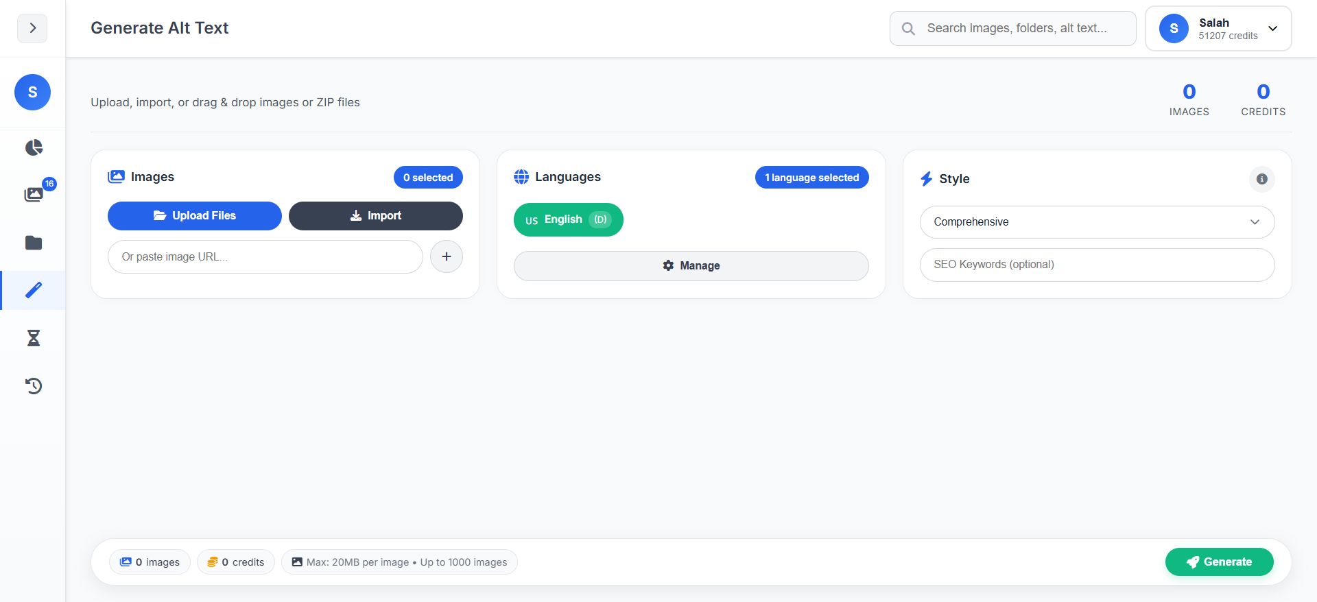 WriteAlt screenshot