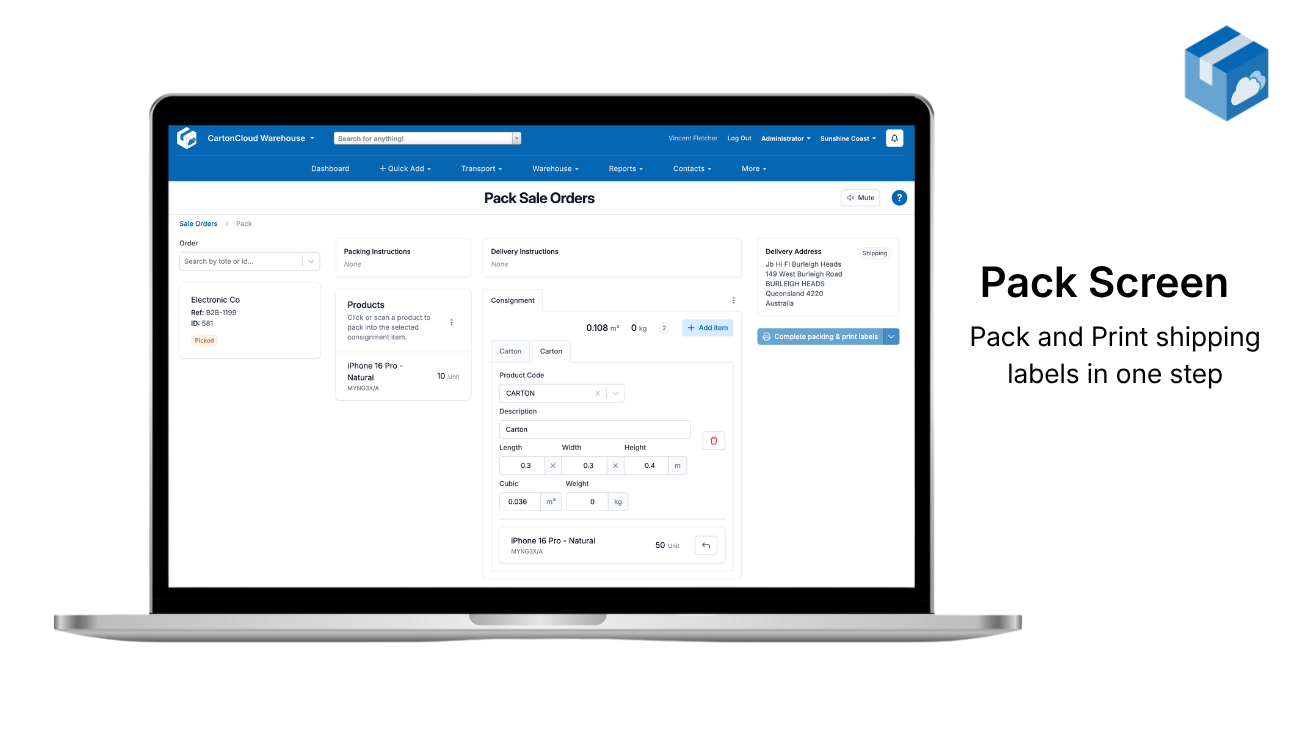 CartonCloud Reviews 2026: Details, Pricing, & Features | G2