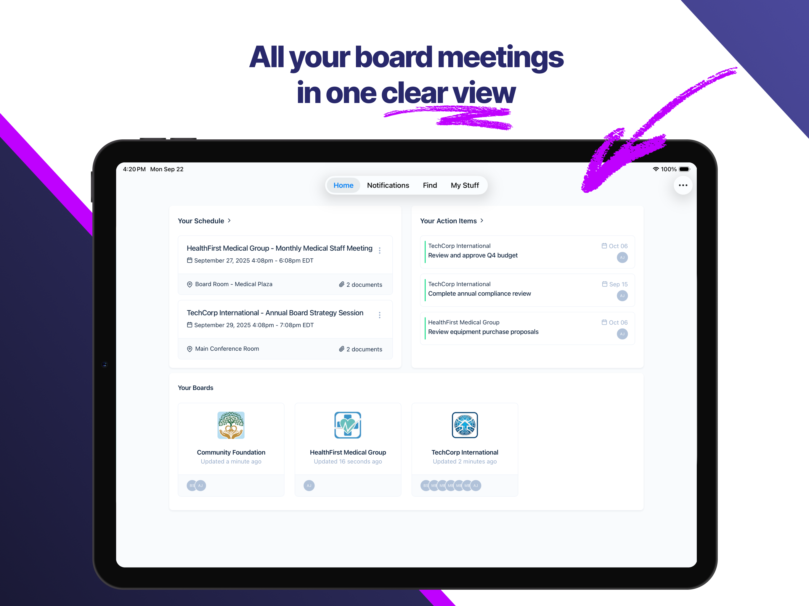 Boardwise screenshot