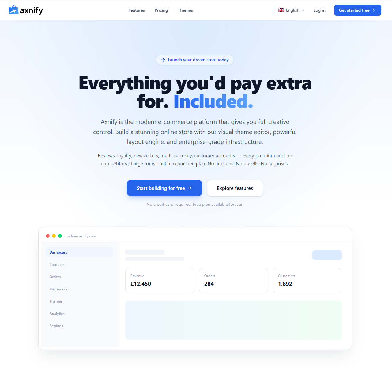 Axnify screenshot