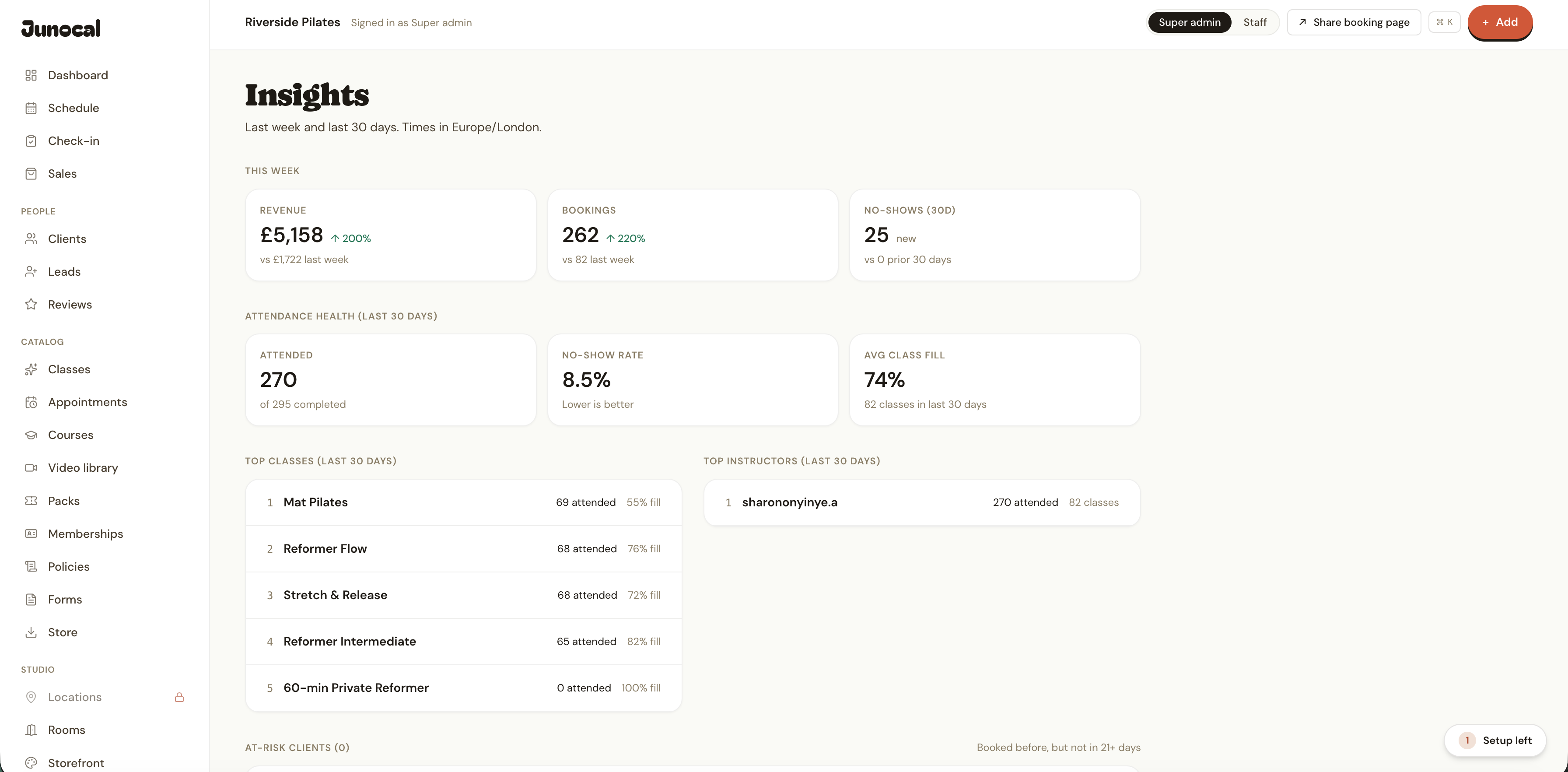 Junocal screenshot