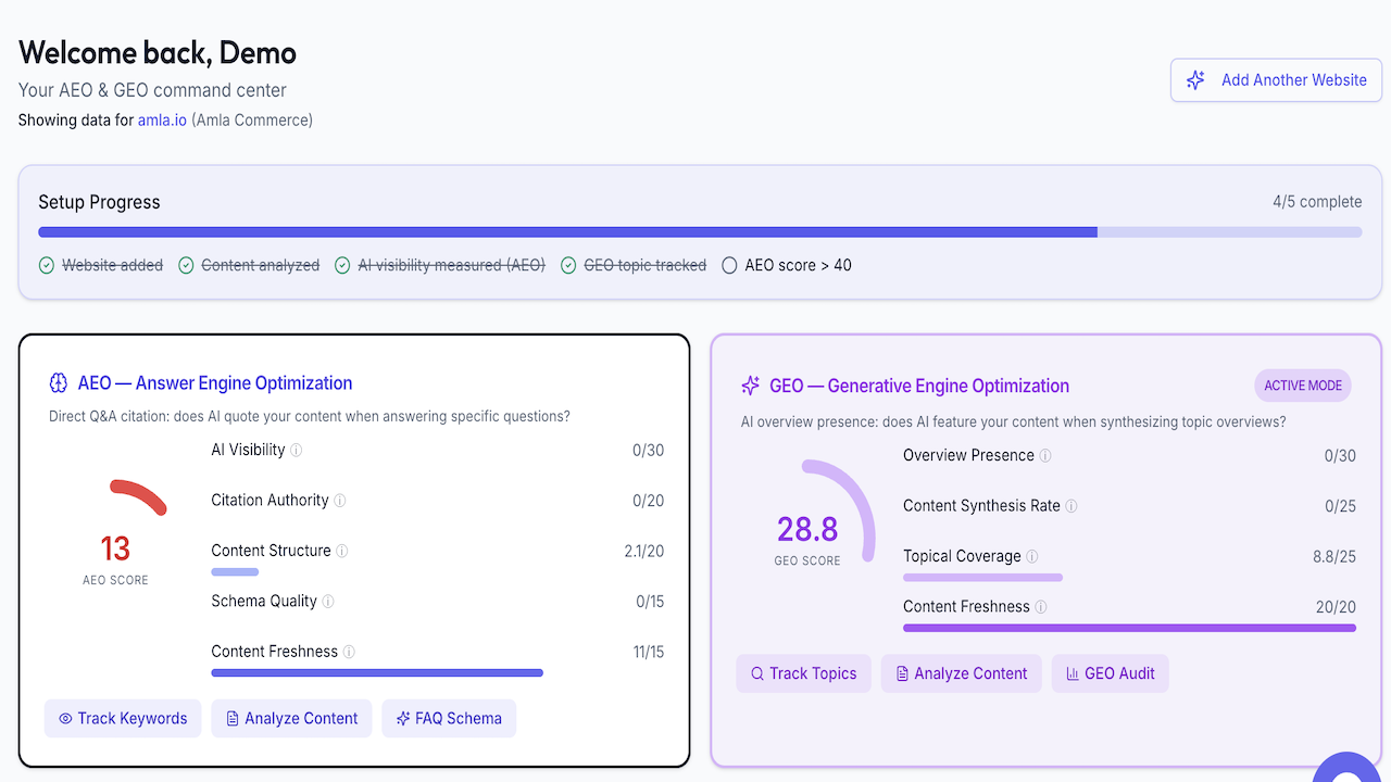 Aeotrack screenshot