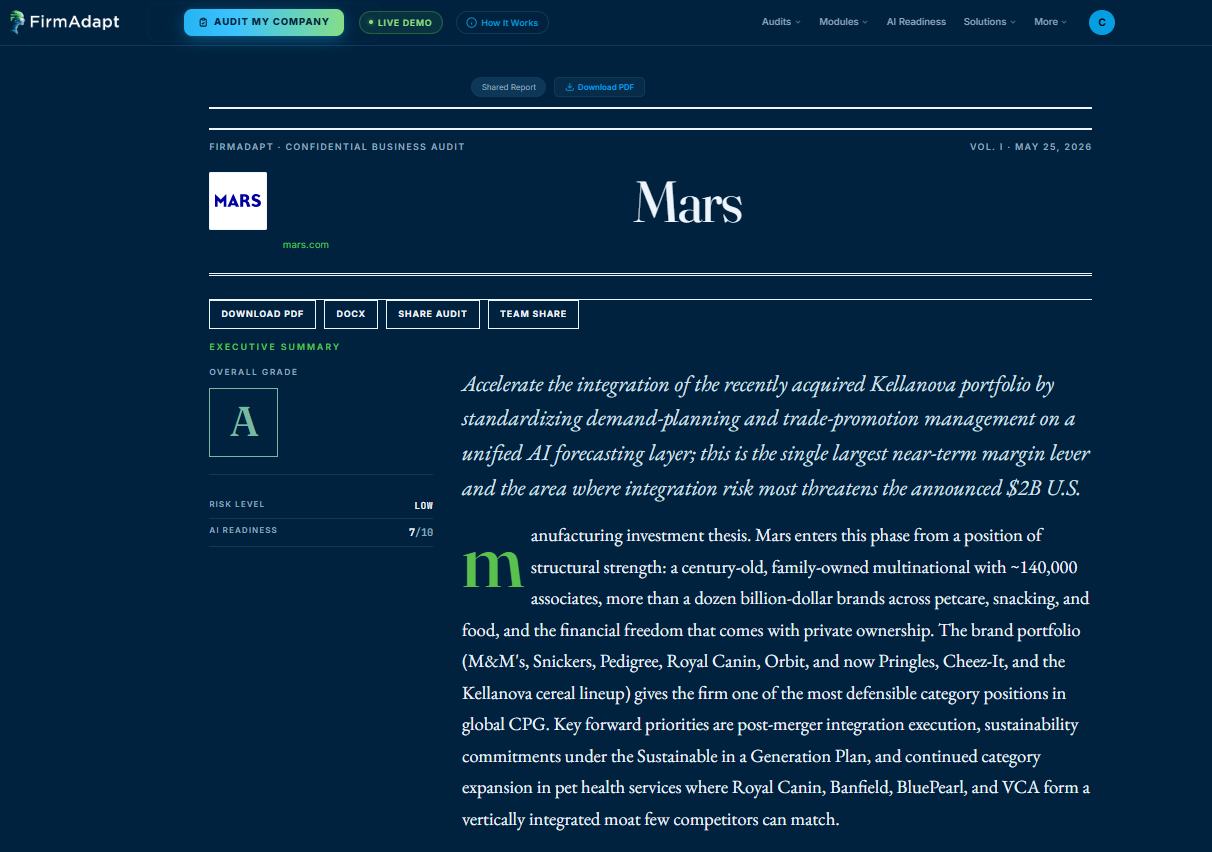 FirmAdapt screenshot