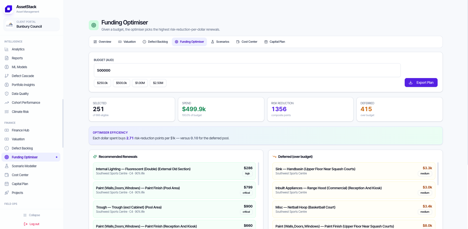 AssetStack screenshot