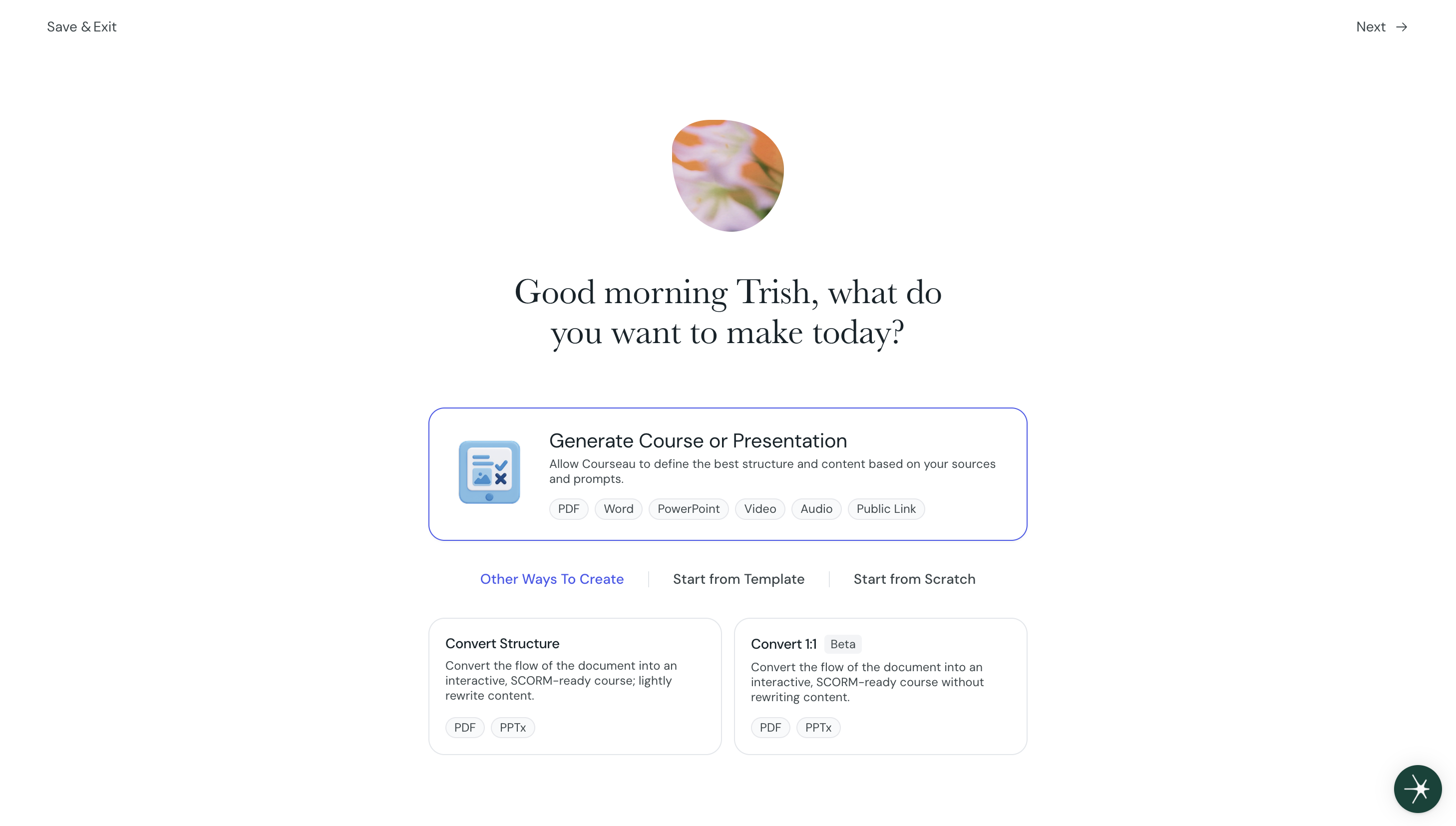 CreateUpon screenshot
