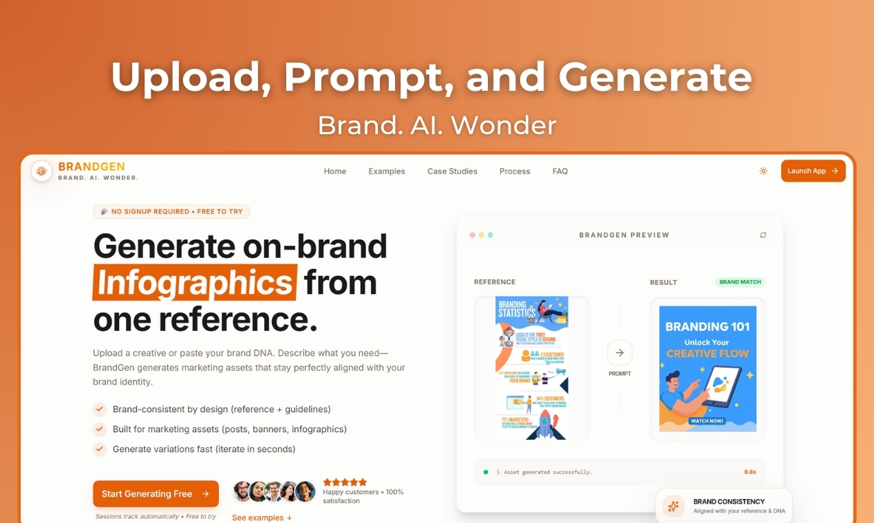 BrandGen screenshot