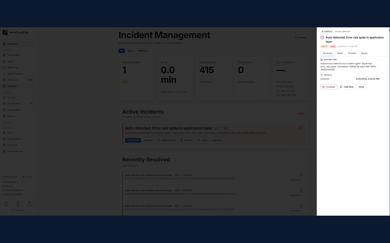 HelixCloudOps screenshot