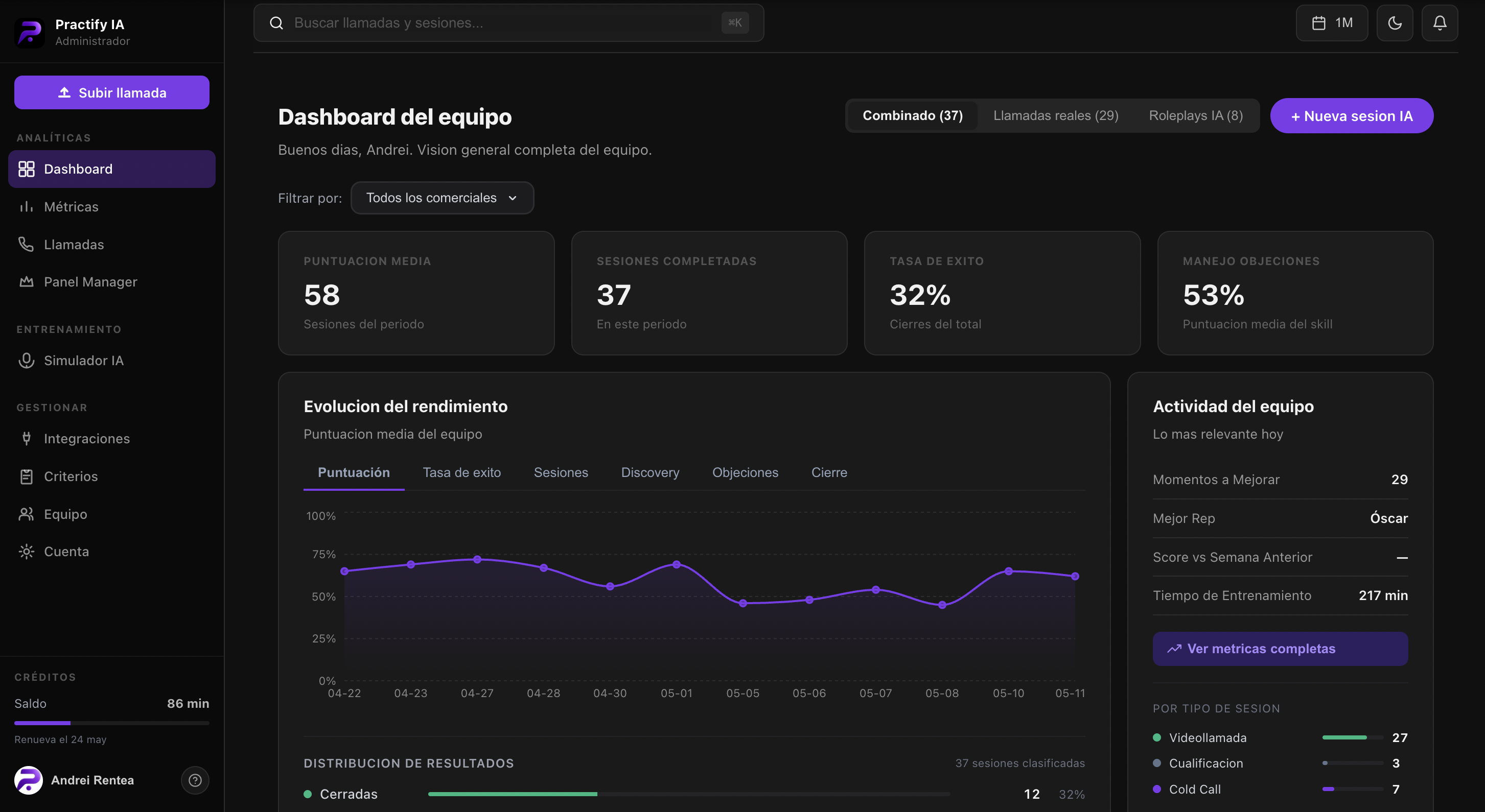 Practify IA screenshot
