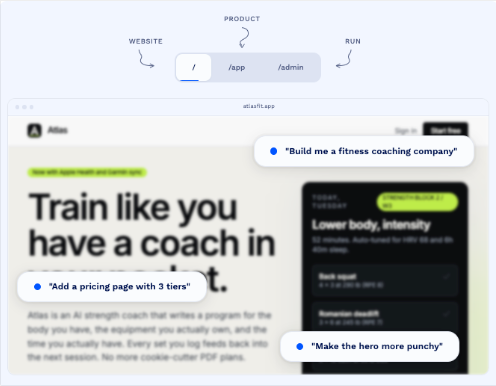 Founden screenshot