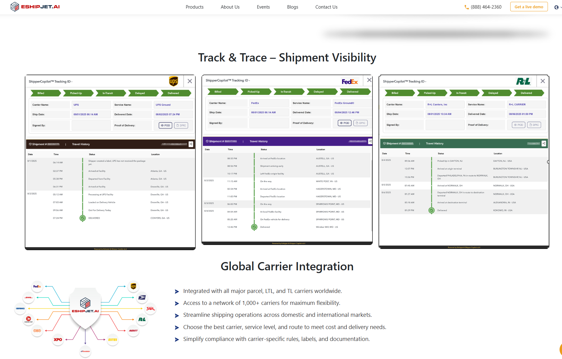 Shipper Copilot screenshot