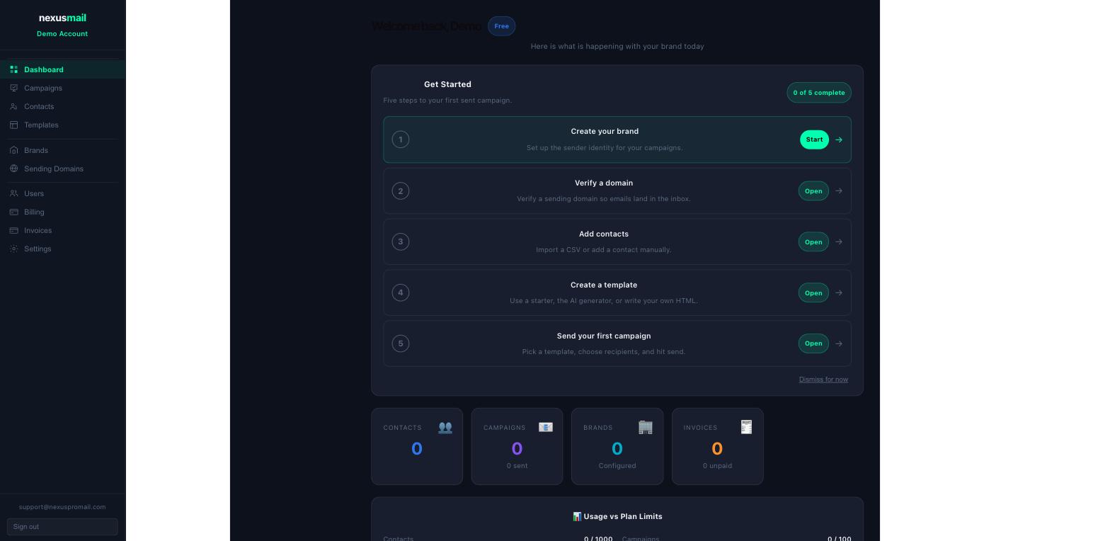 NexusProMail screenshot