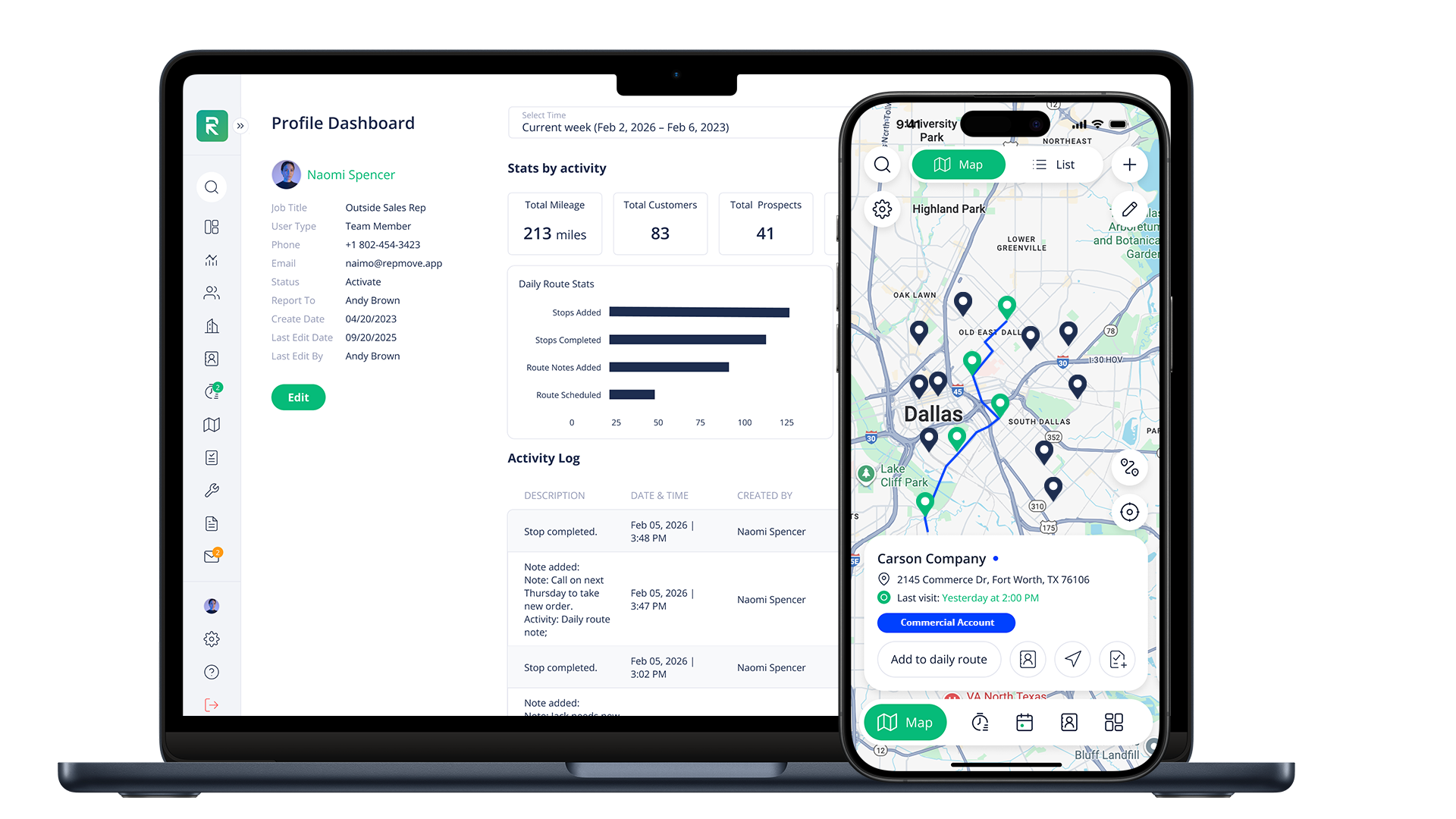 RepMove screenshot