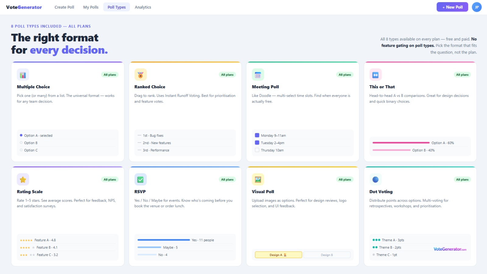 VoteGenerator screenshot