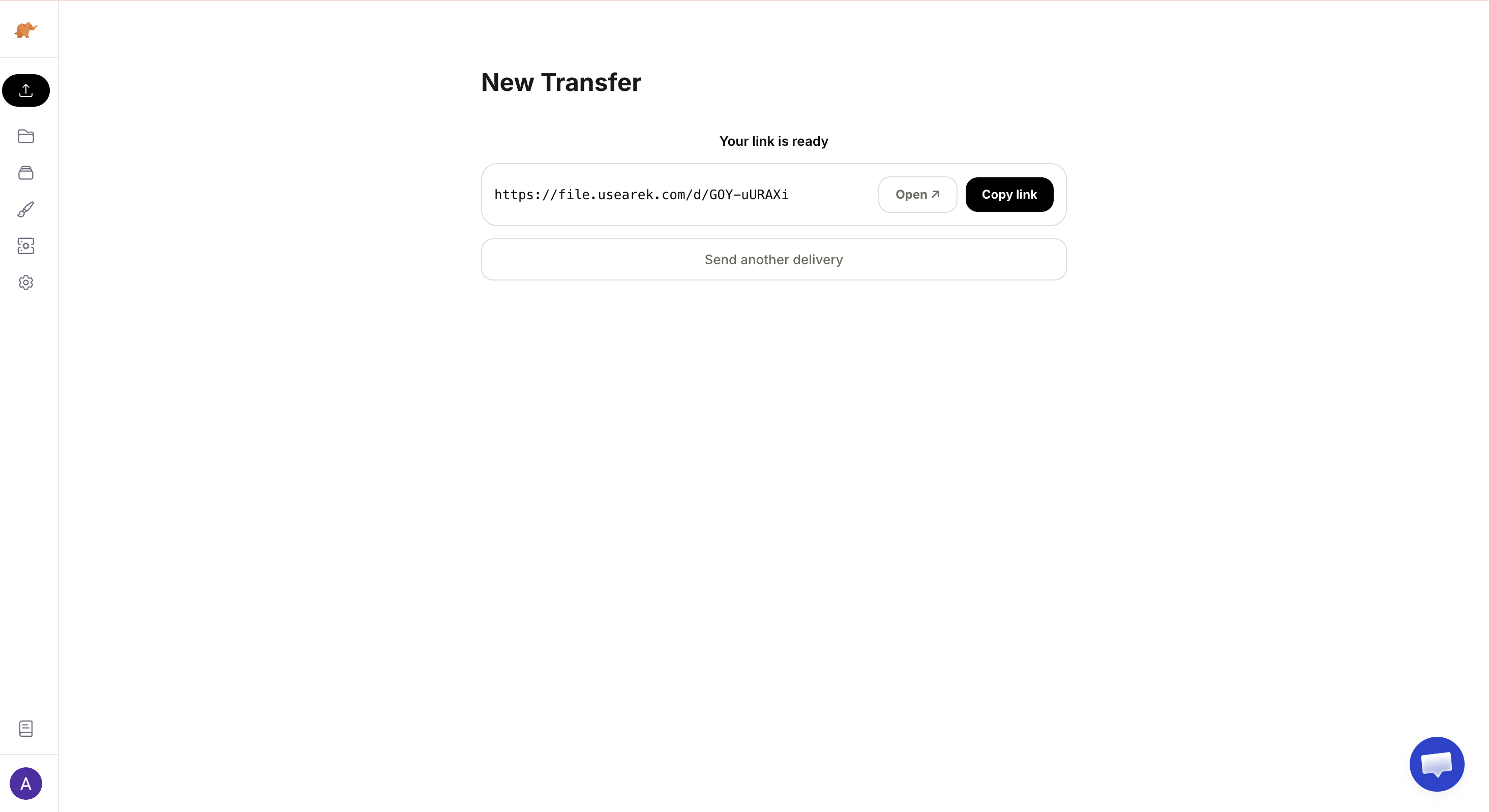 TrunkTransfer screenshot