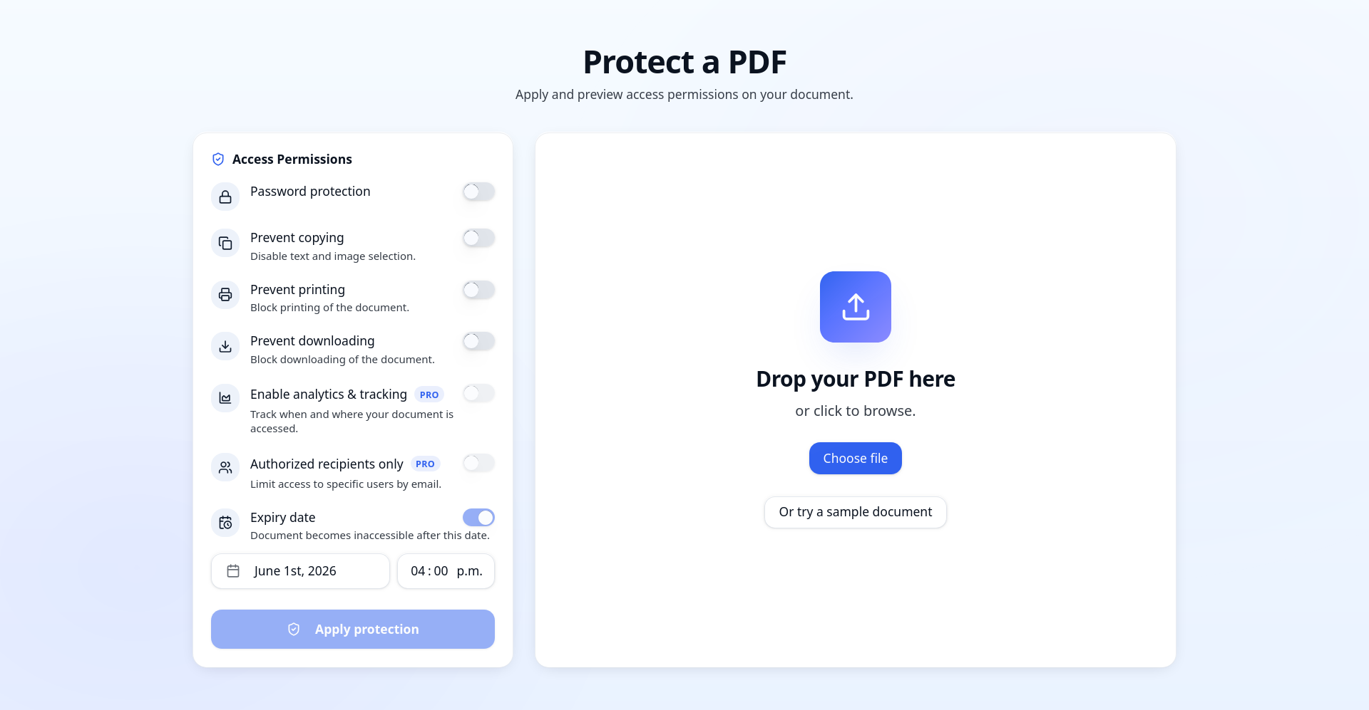 PDF-DRM.com screenshot