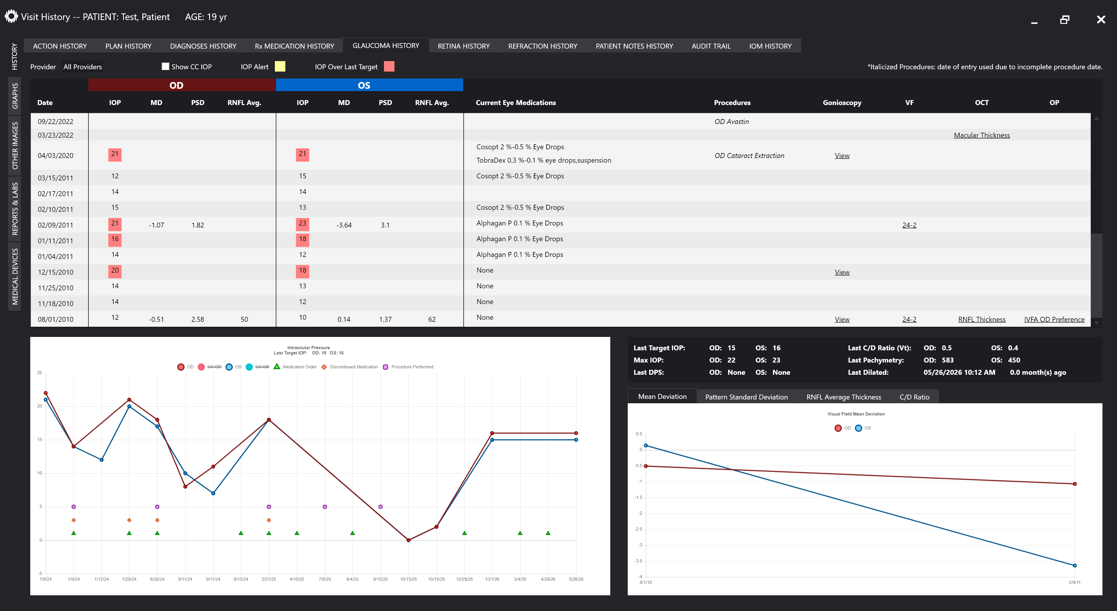 Optivate screenshot