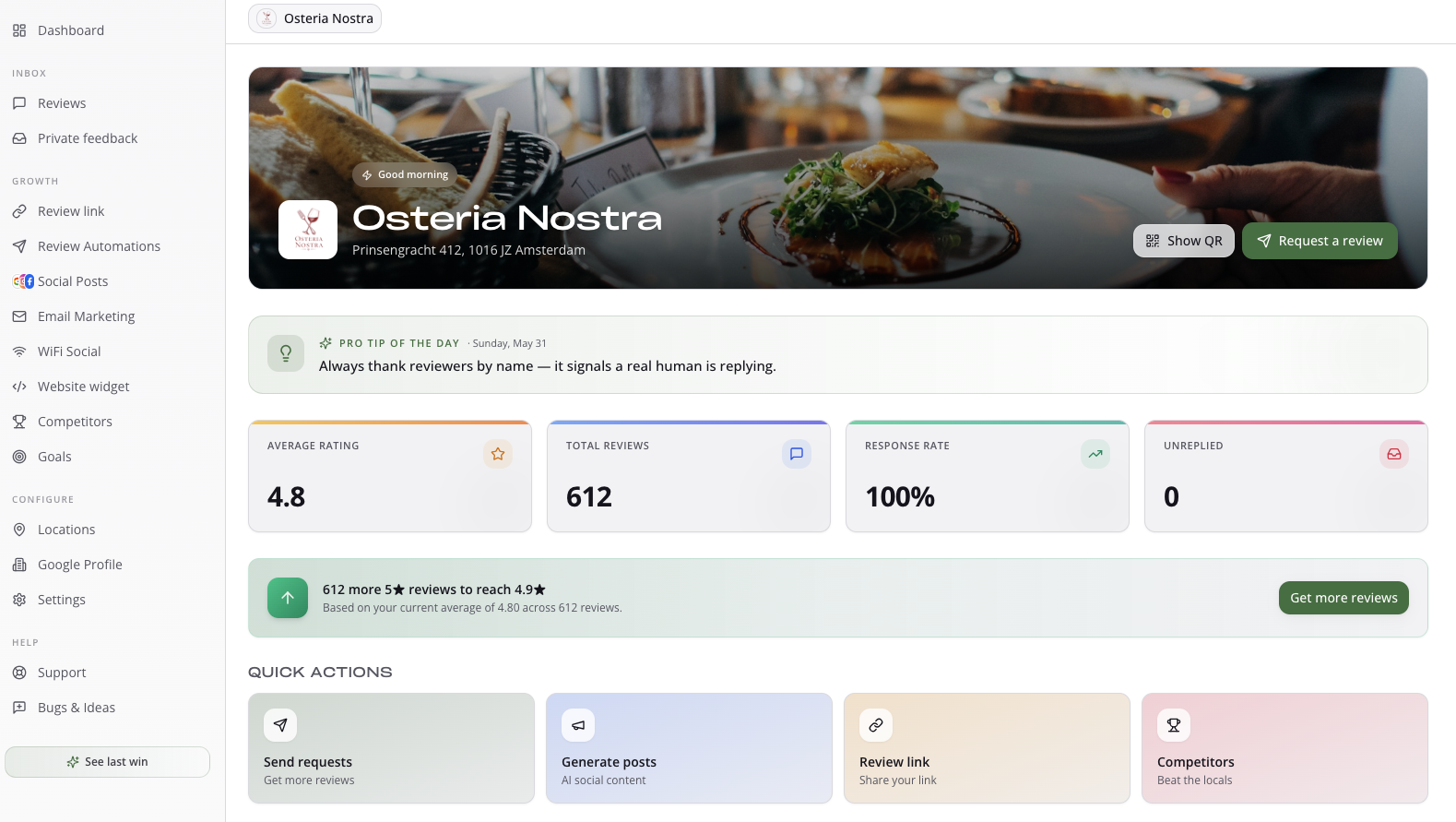 RecensioAI screenshot