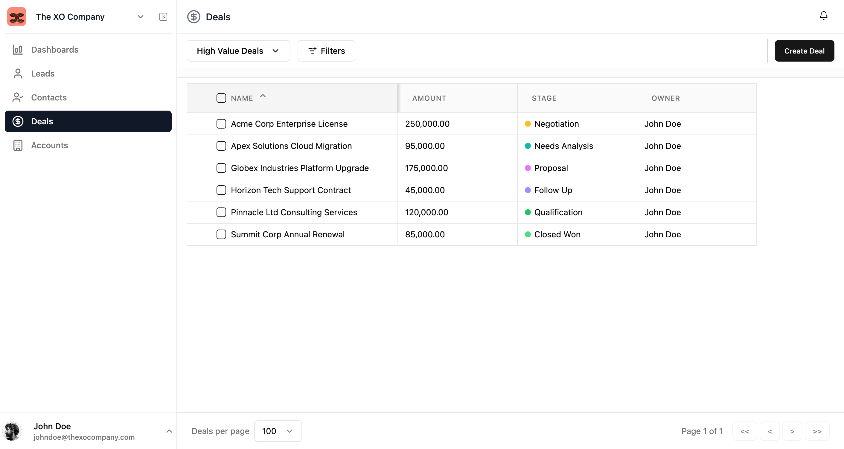 Xtend One screenshot