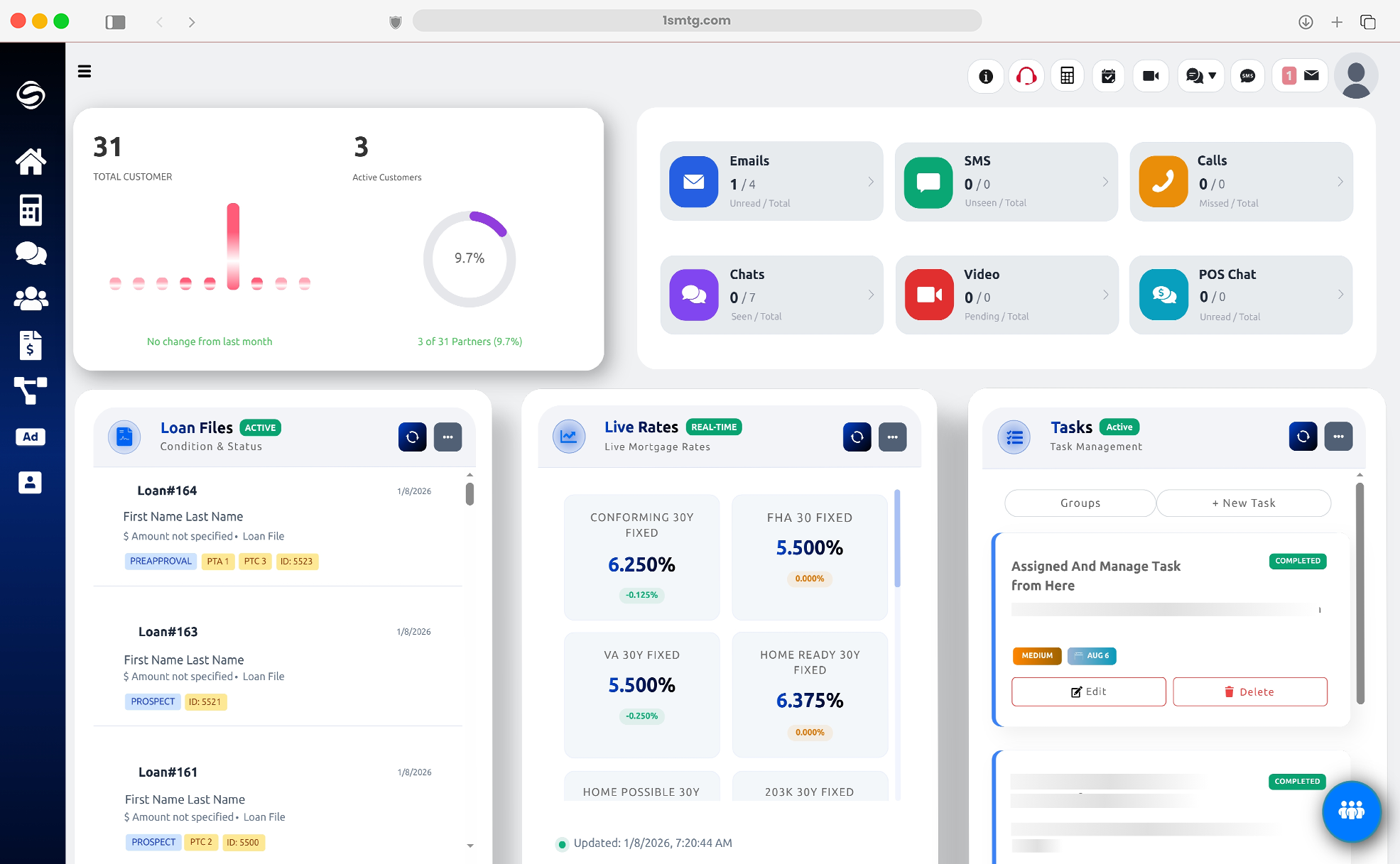 1 Solution Mortgage screenshot
