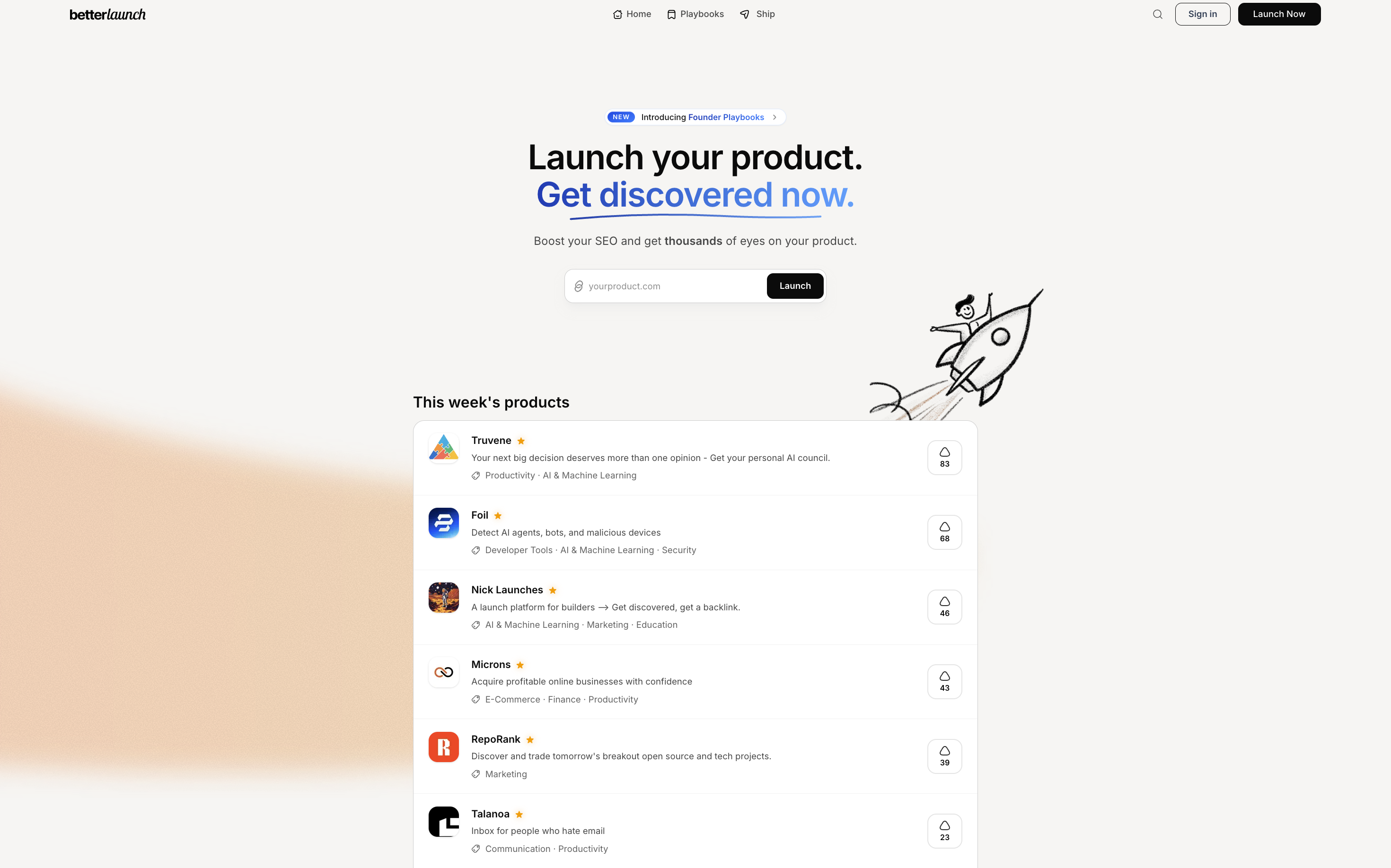 Better Launch screenshot