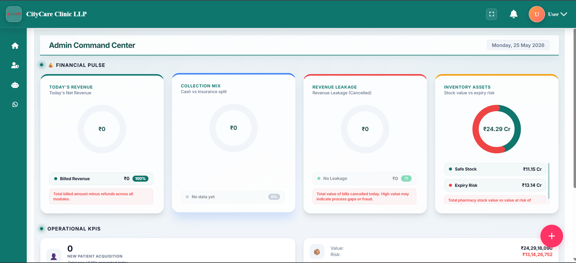 CLINIQWISE screenshot
