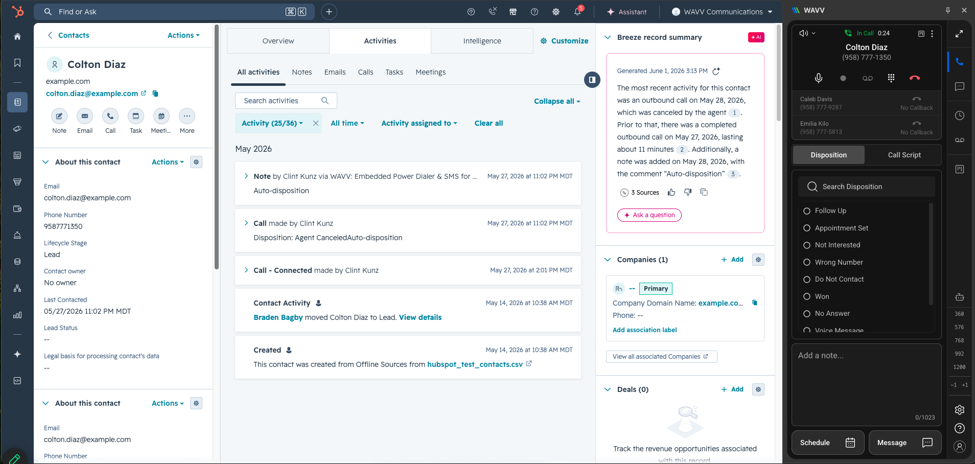 WAVV screenshot