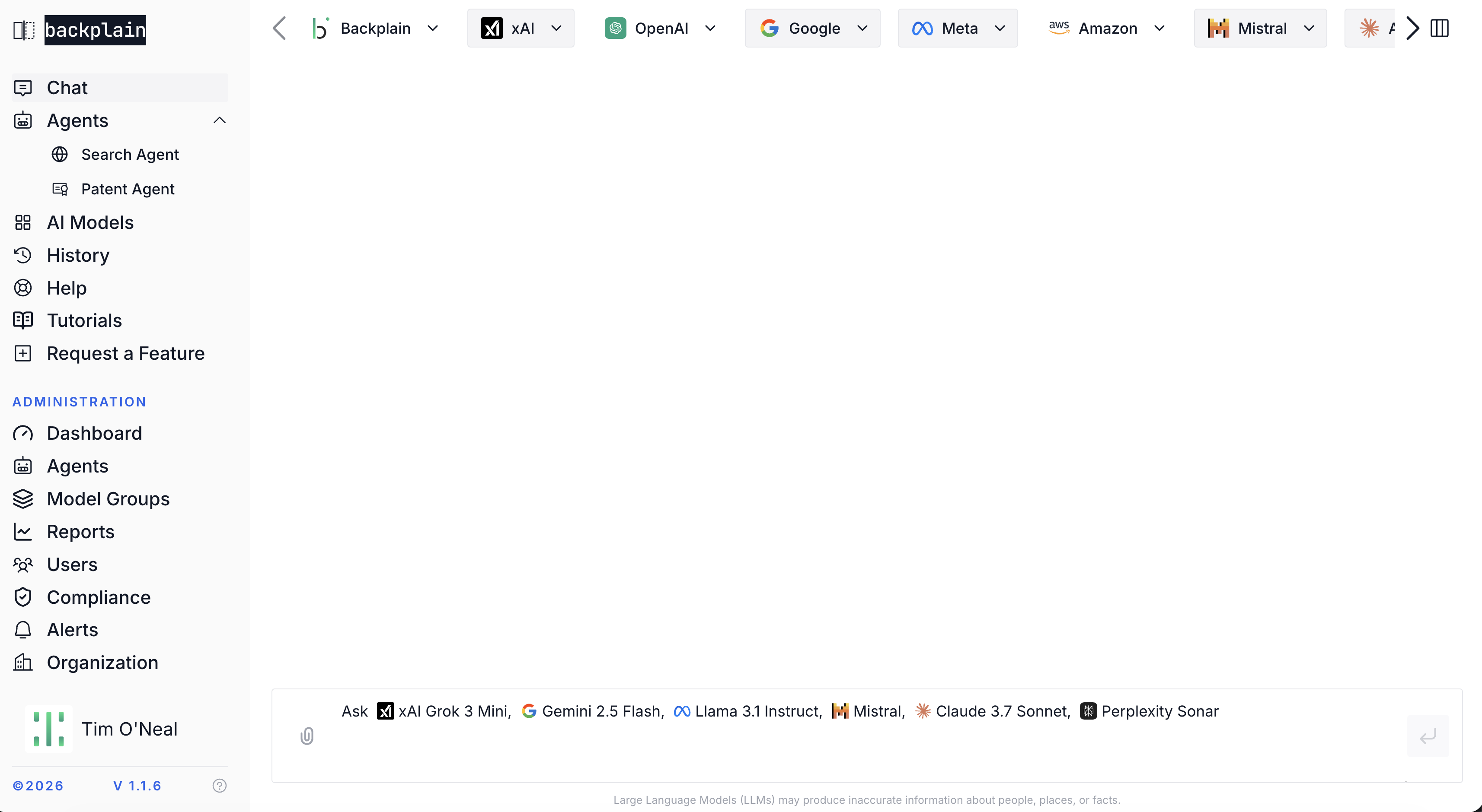 Backplain screenshot