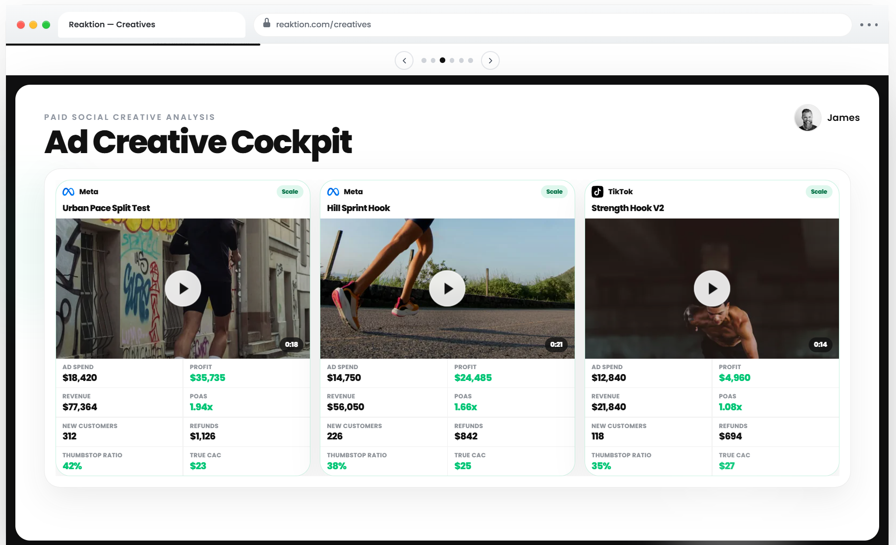 Reaktion screenshot