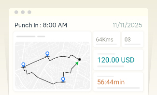 CloudApper Mileage Tracker screenshot