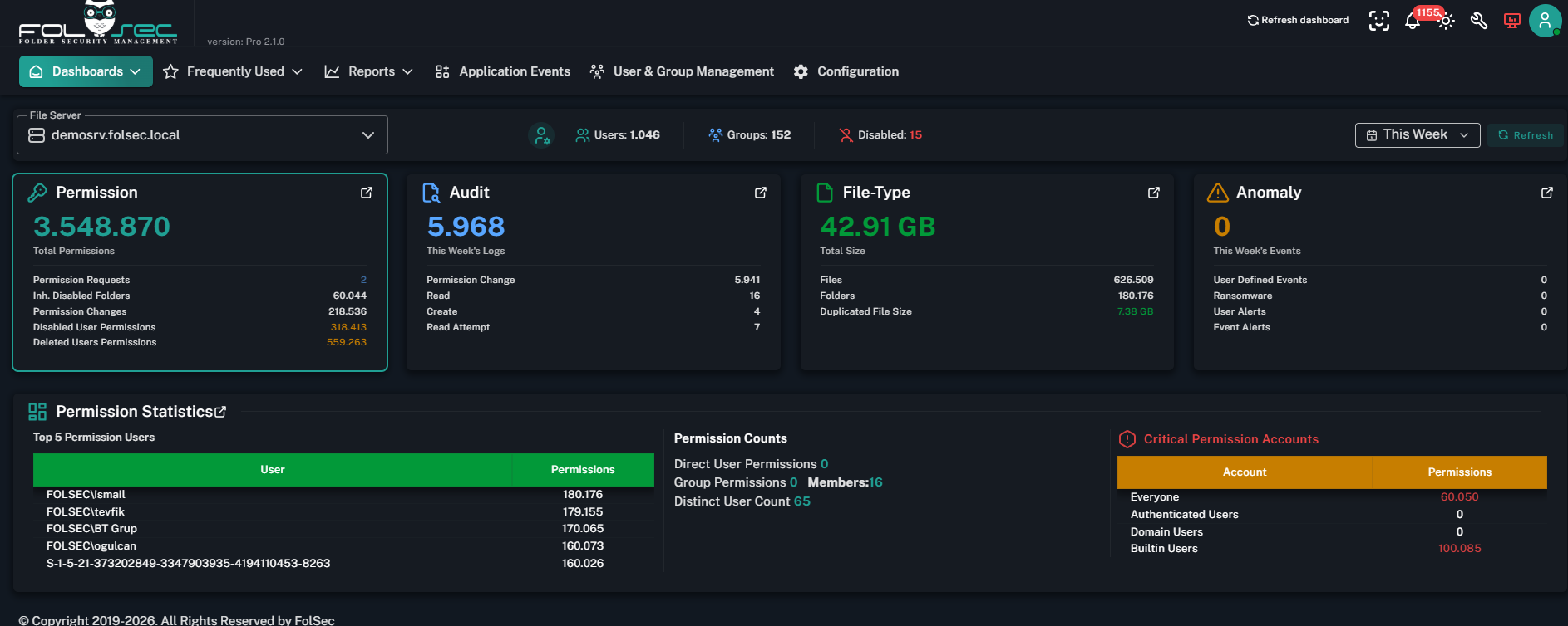FolSec screenshot