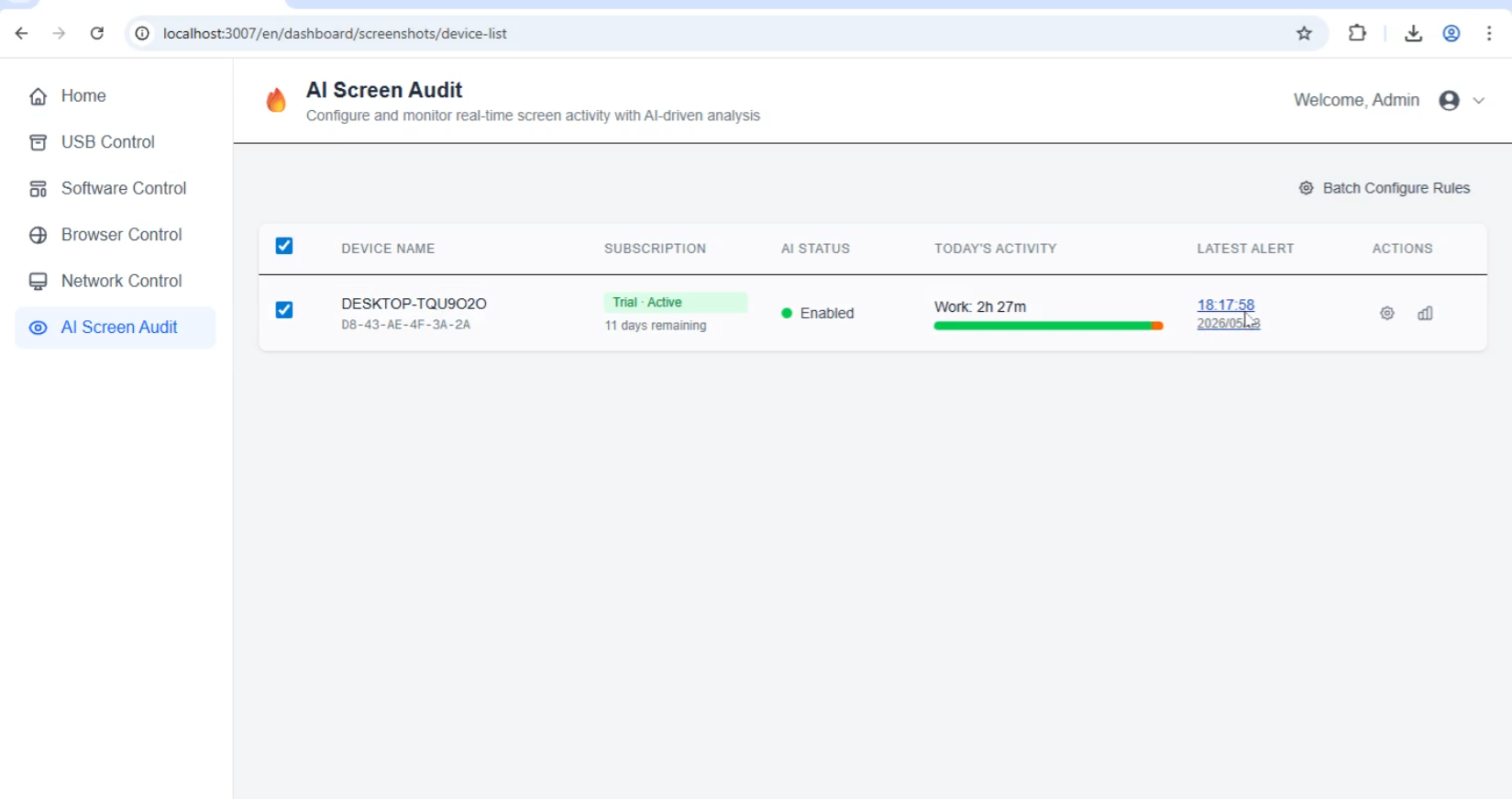 USB Disk Security Pro screenshot